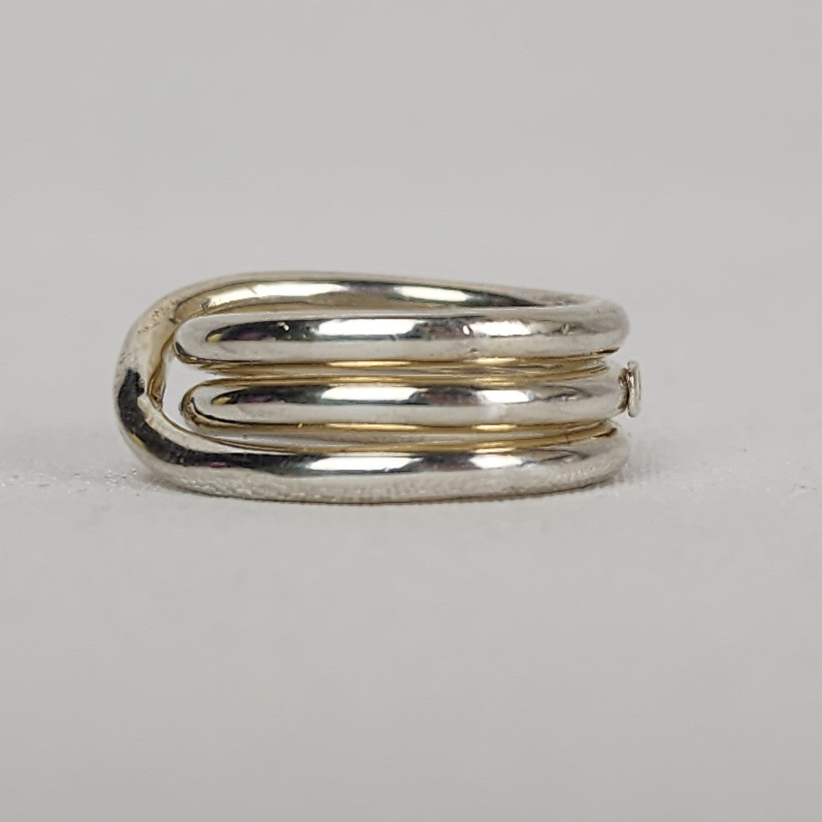 A&C Sterling Silver Stacked Ring Size 7.5