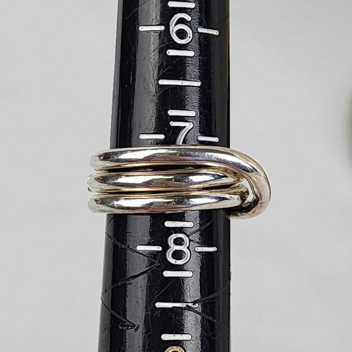 A&C Sterling Silver Stacked Ring Size 7.5