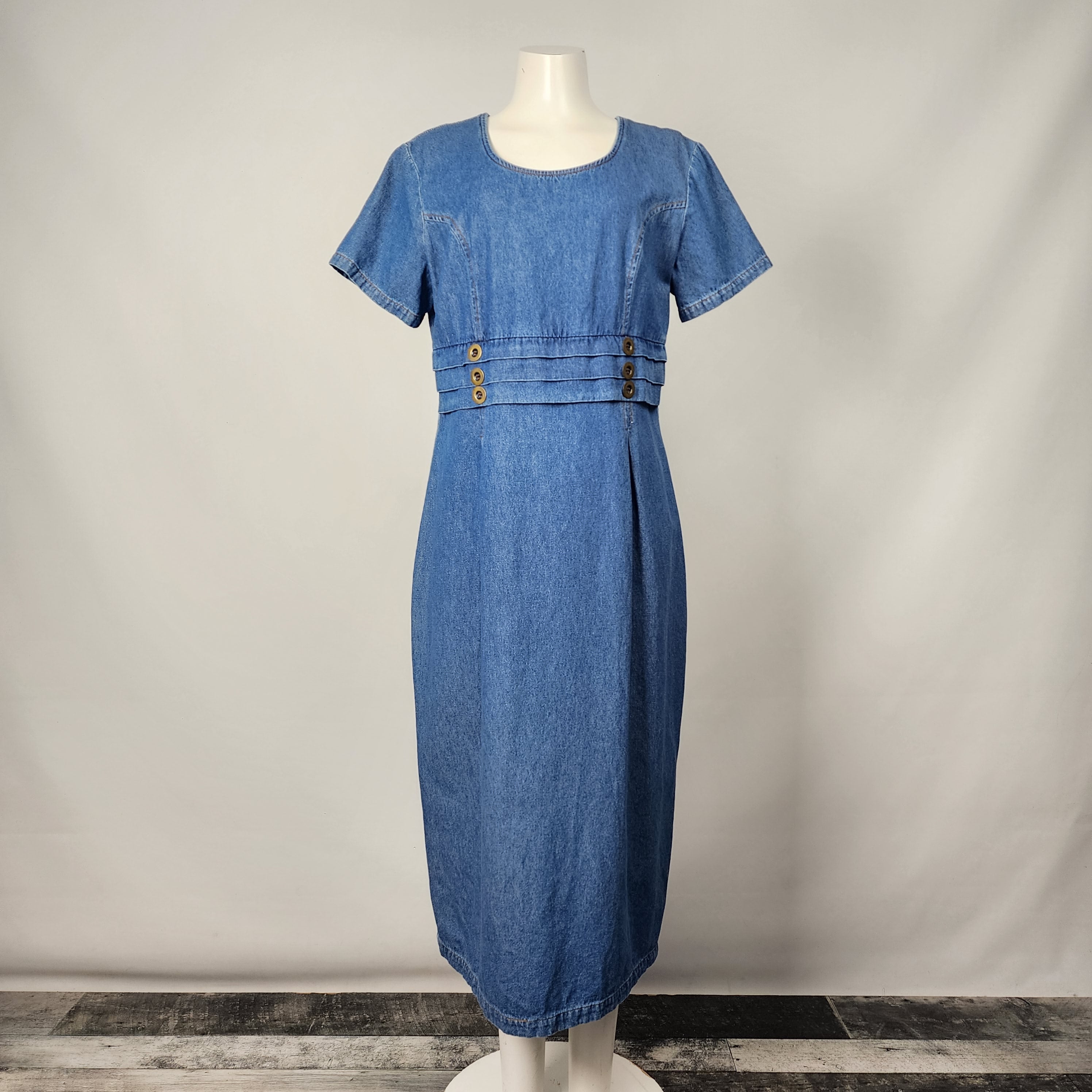 Cotton hotsell denim dress