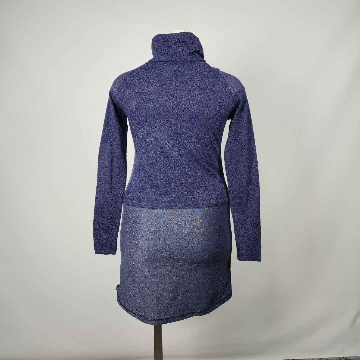 Blue Athletic Turtle Neck Dress Size L