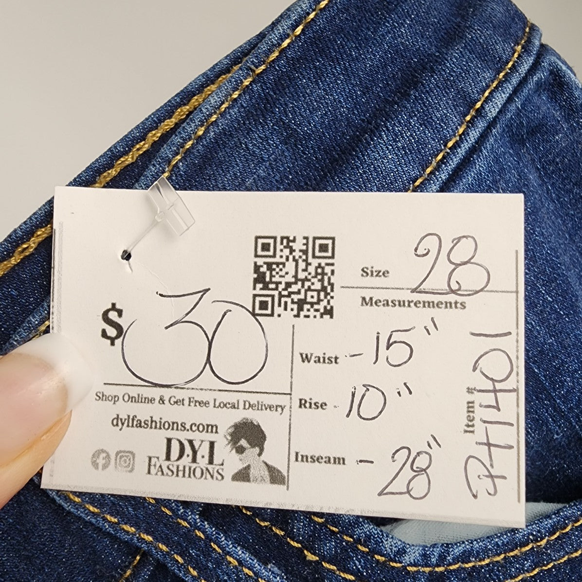 Levi's 720 High Rise Super Skinny Medium Wash Denim Jeans Size 28