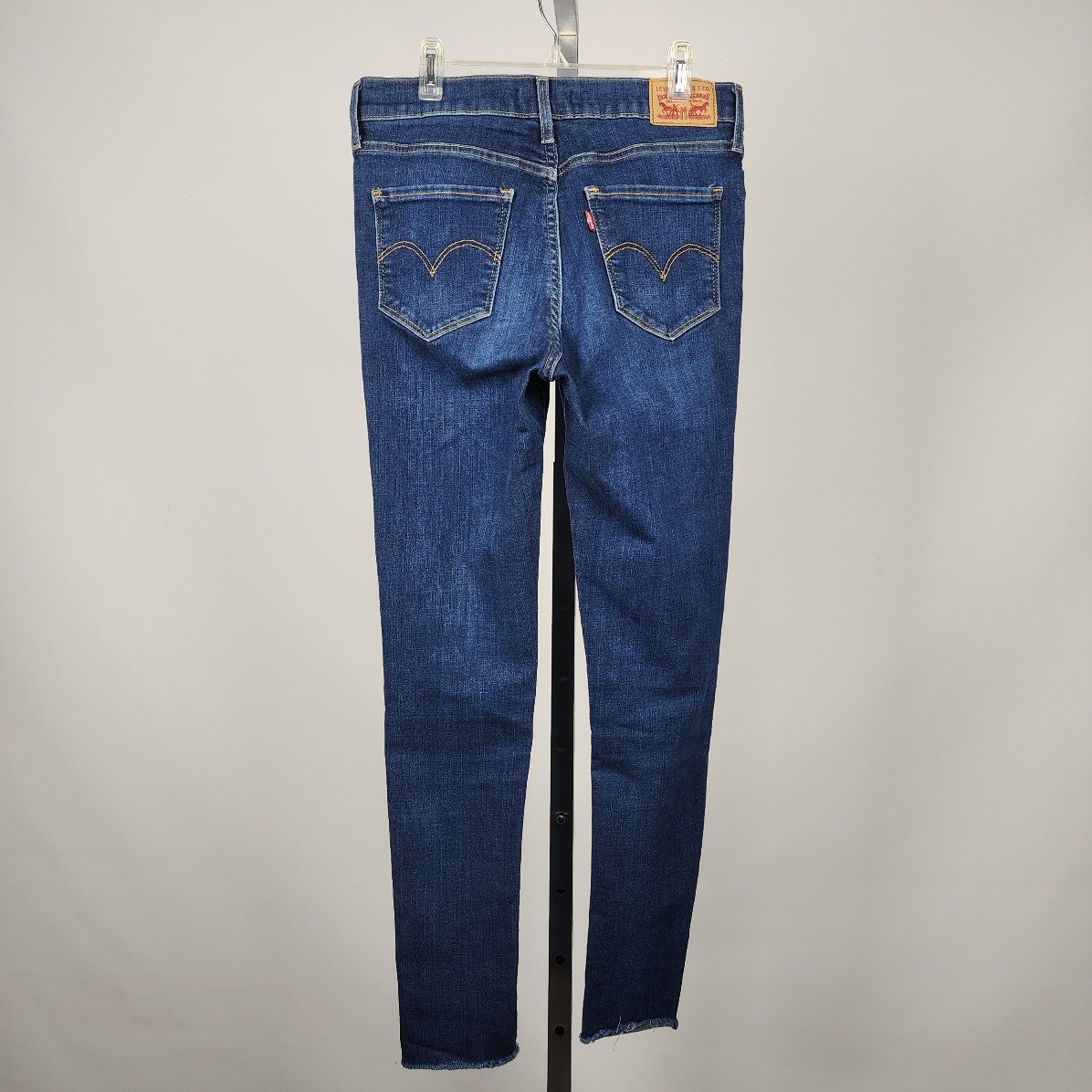 Levi's 720 High Rise Super Skinny Medium Wash Denim Jeans Size 28