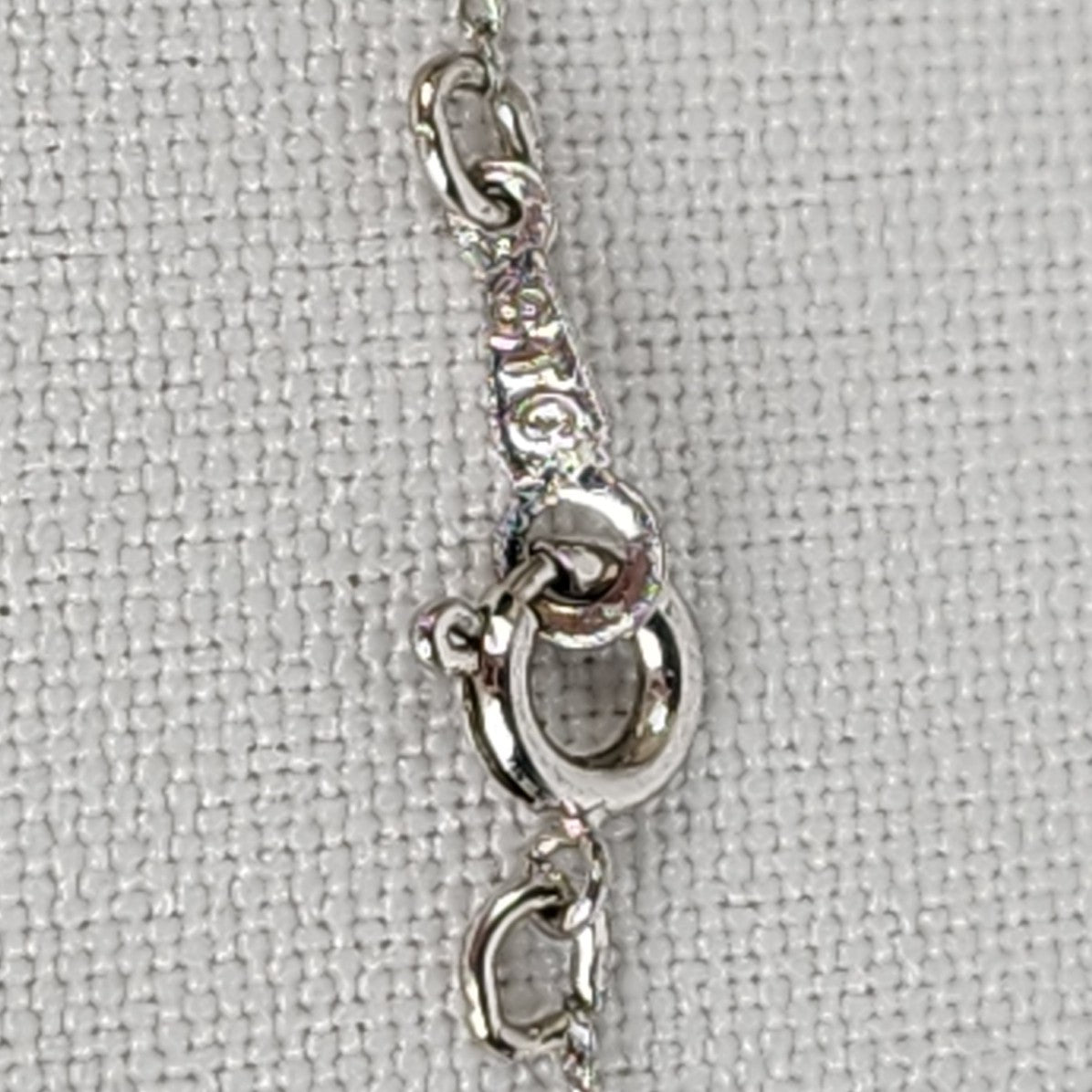 Vintage Coro Sterling Silver Tone Chilli Pepper Necklace