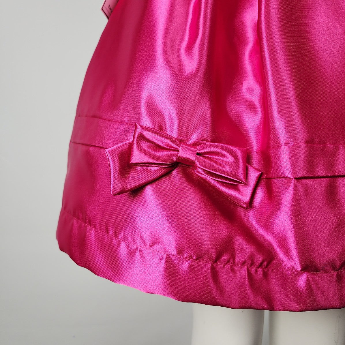 Jessica McClintock for Gunne Sax Pink Tulle Skirt Satin Party Dress Size 9