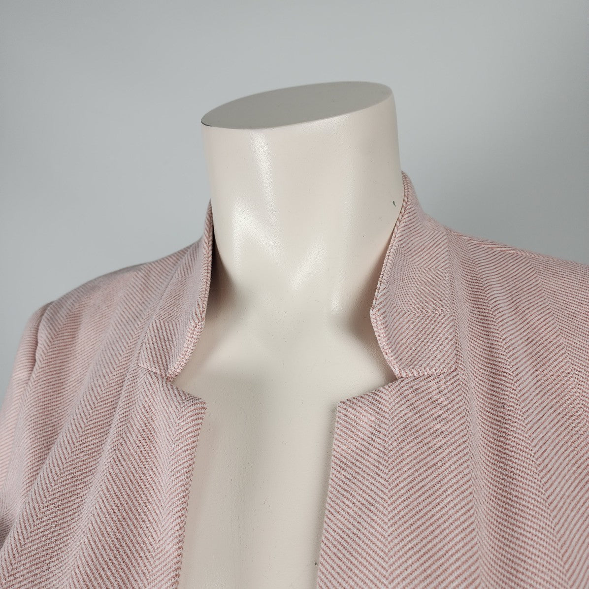 Pink Notched Collared Blazer Size XL