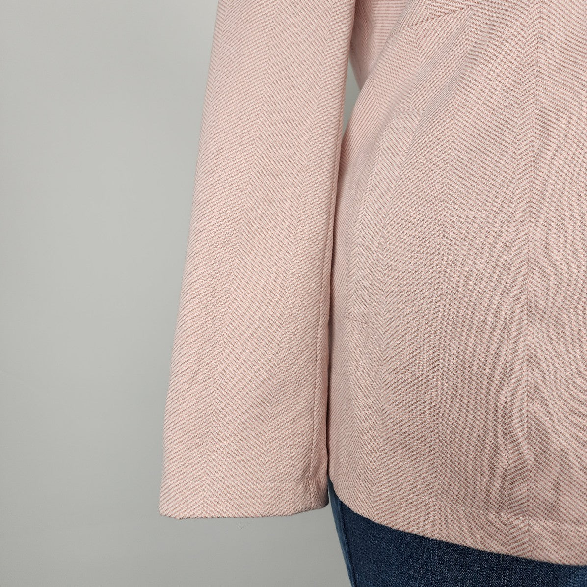 Pink Notched Collared Blazer Size XL