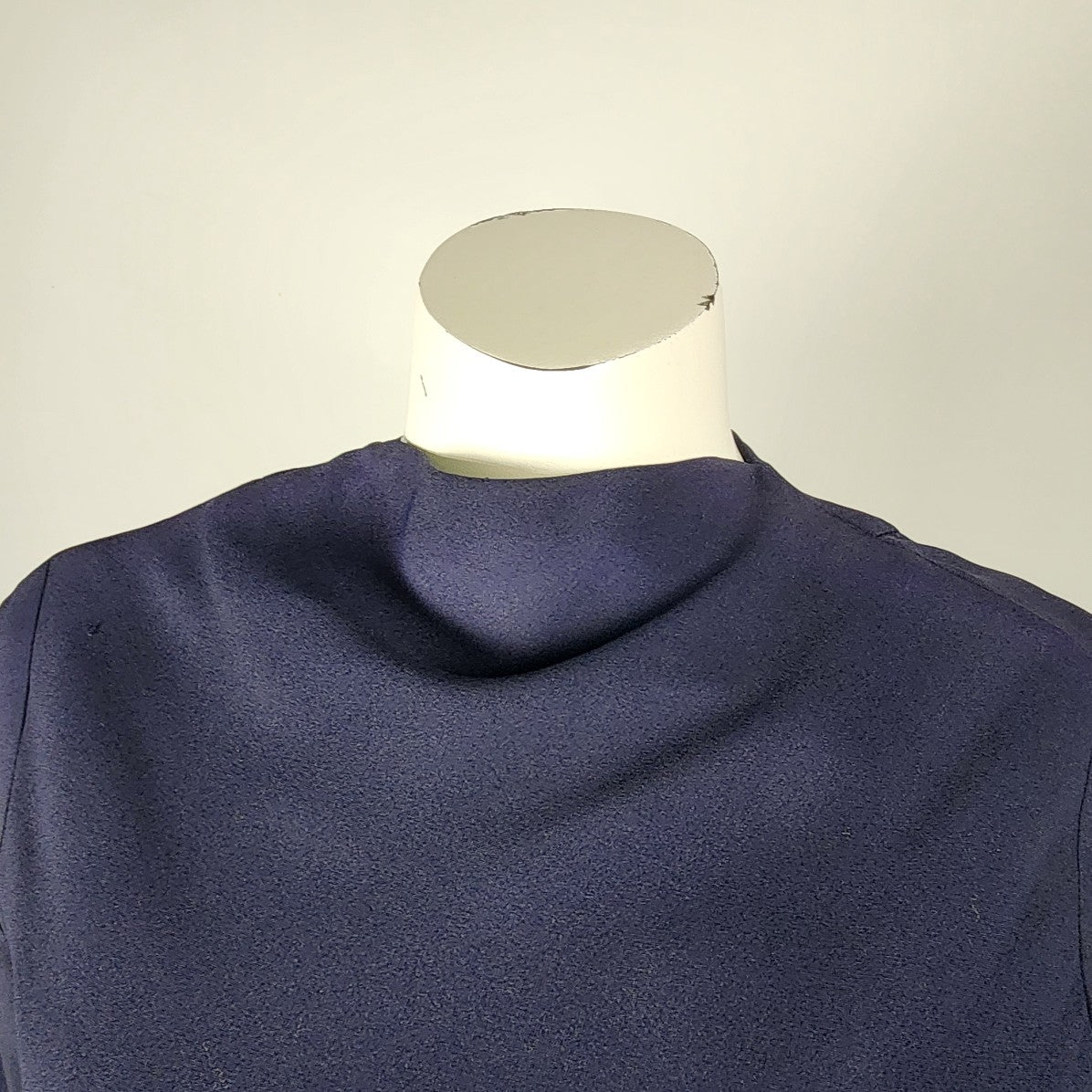 Teal Traina New York 1960s Navy Blue Top & Dress Set Size XS