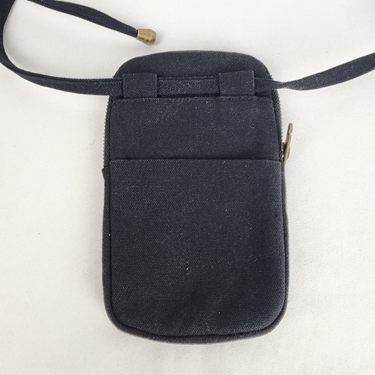 Bill Crossbody Black Phone Pouch