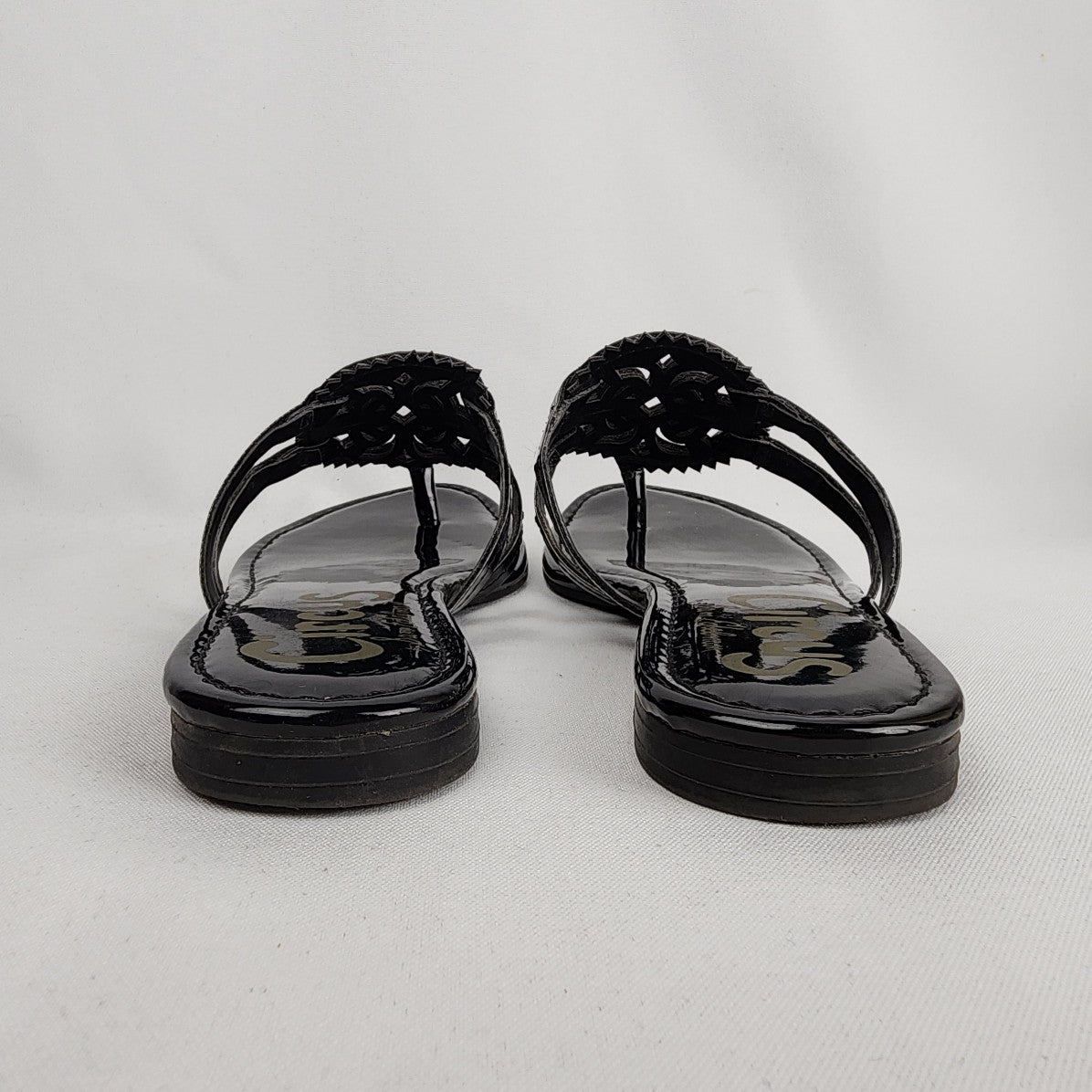 Circus by Sam Edelman Black Thong Sandals Size 6.5