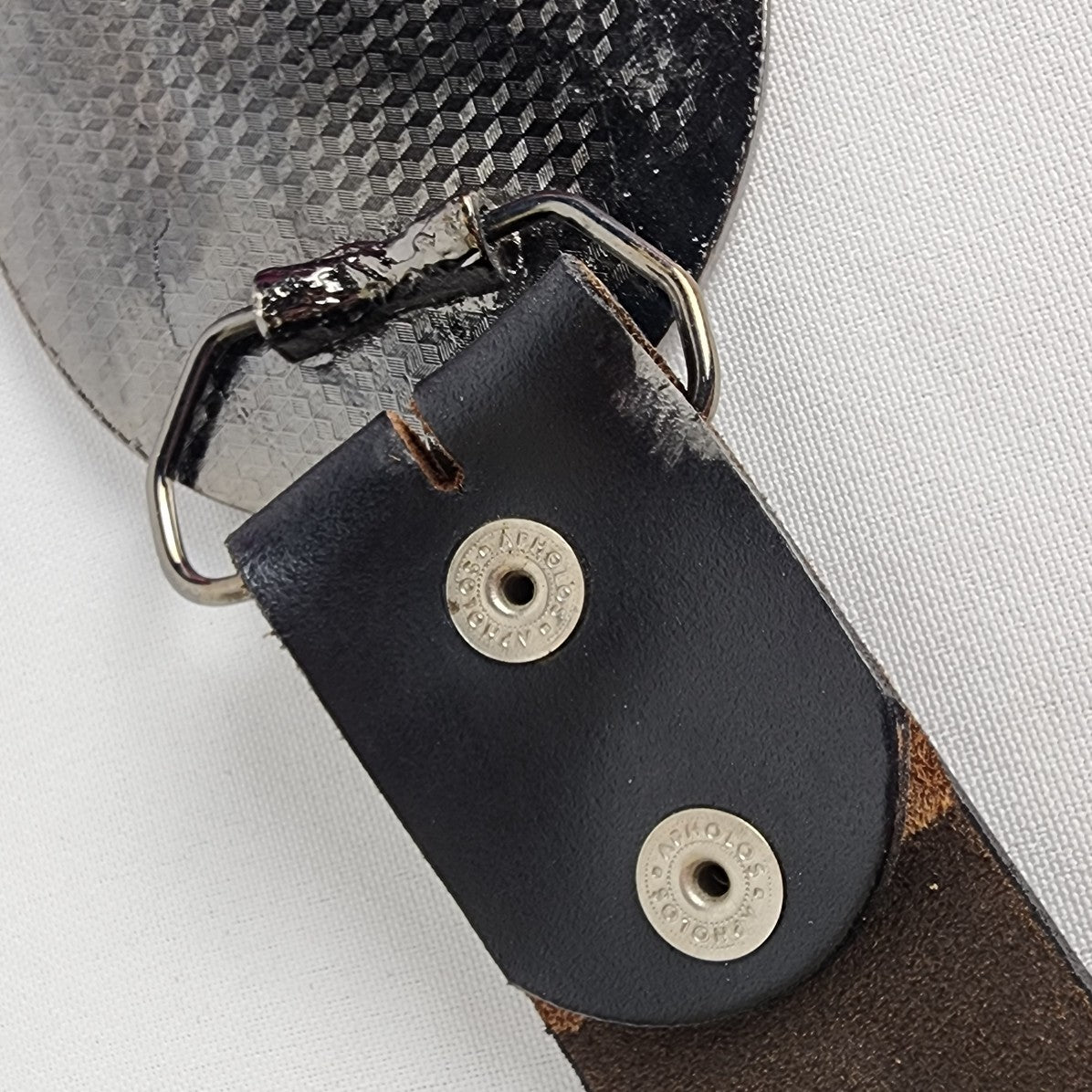 Black Leather Bob Marley Belt Size M/L