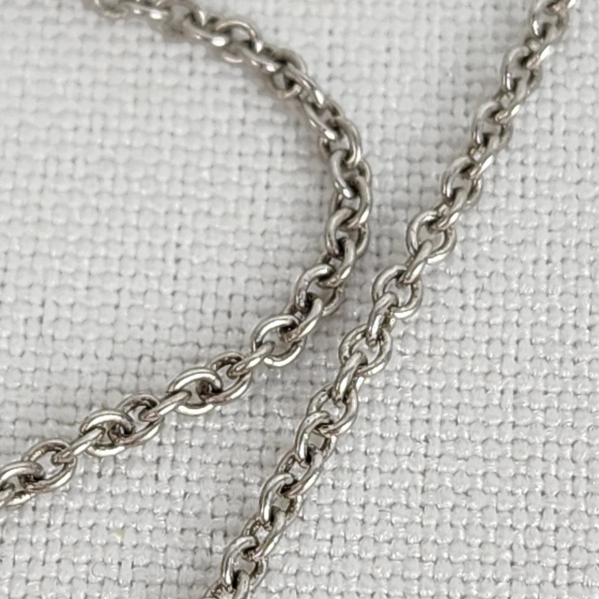 925 Sterling Silver Heart Chandelier Chain Necklace