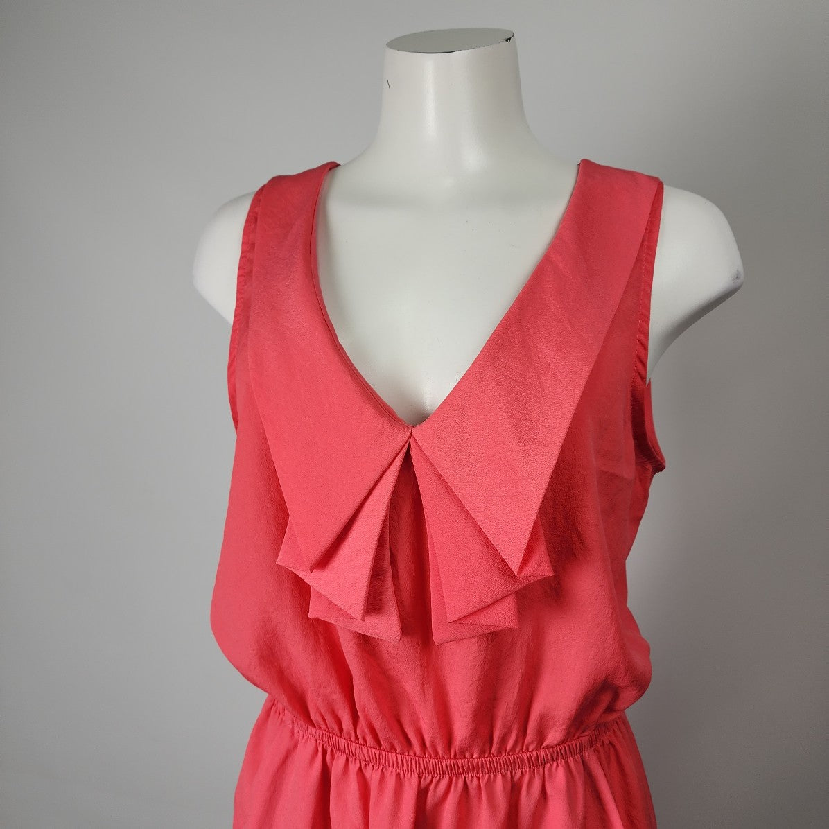 Lush Coral Sleeveless Dress Size M