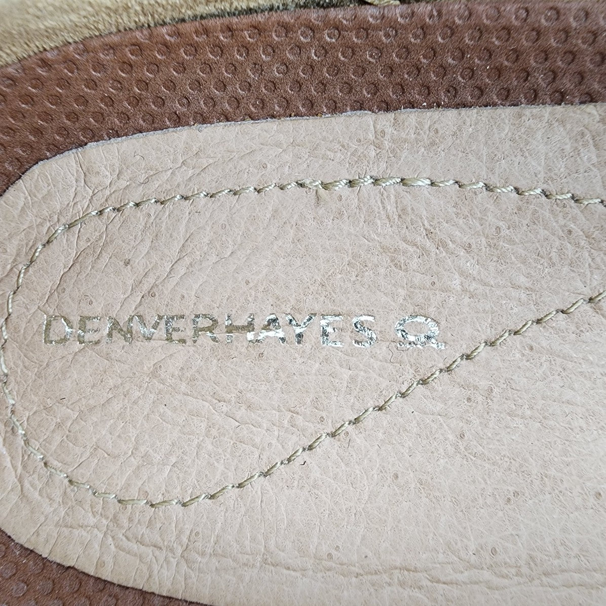 Denver Hays Brown Leather Strappy Sandals Size 10