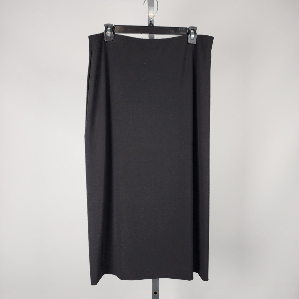 Simpli Black Jersey Maxi Skirt