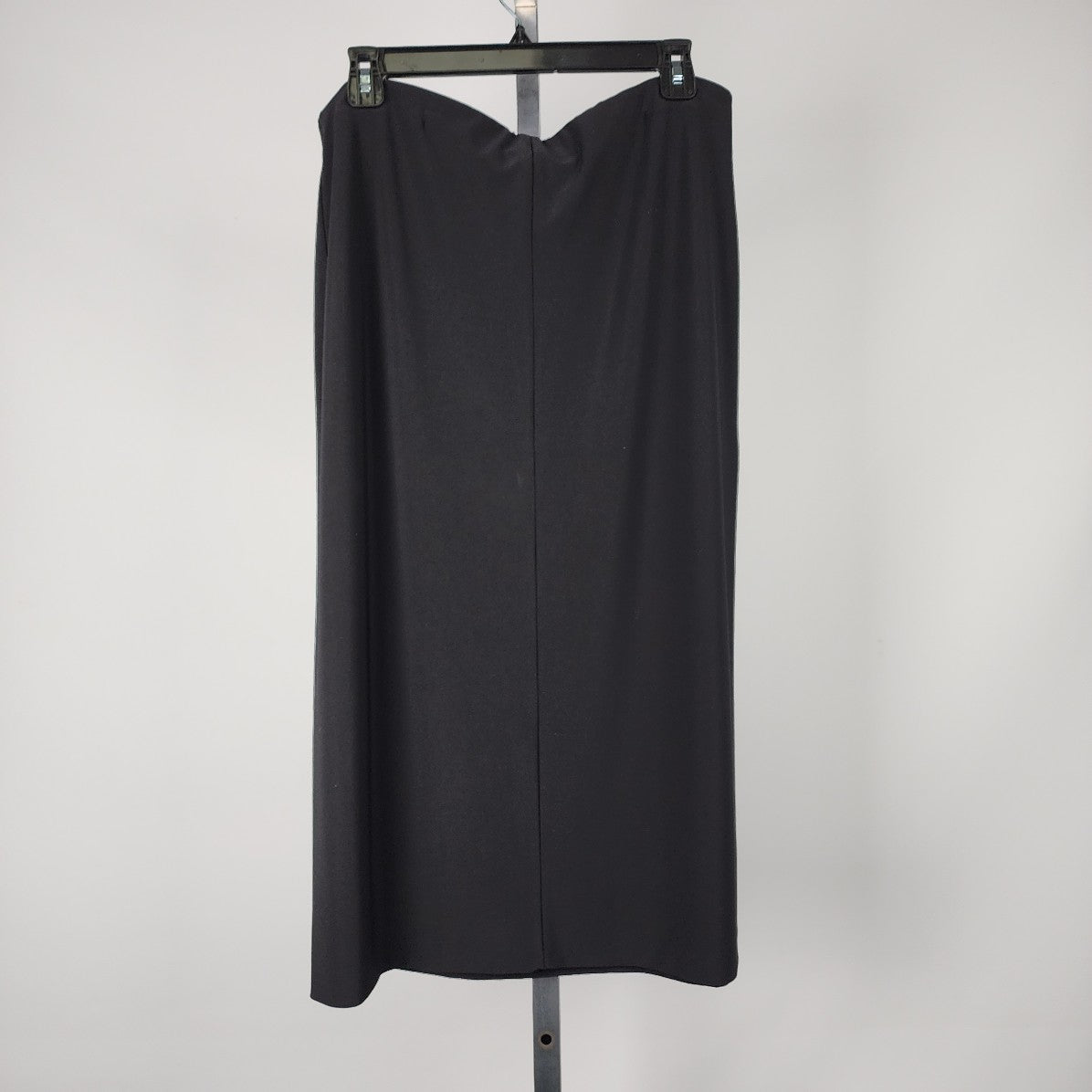 Simpli Black Jersey Maxi Skirt
