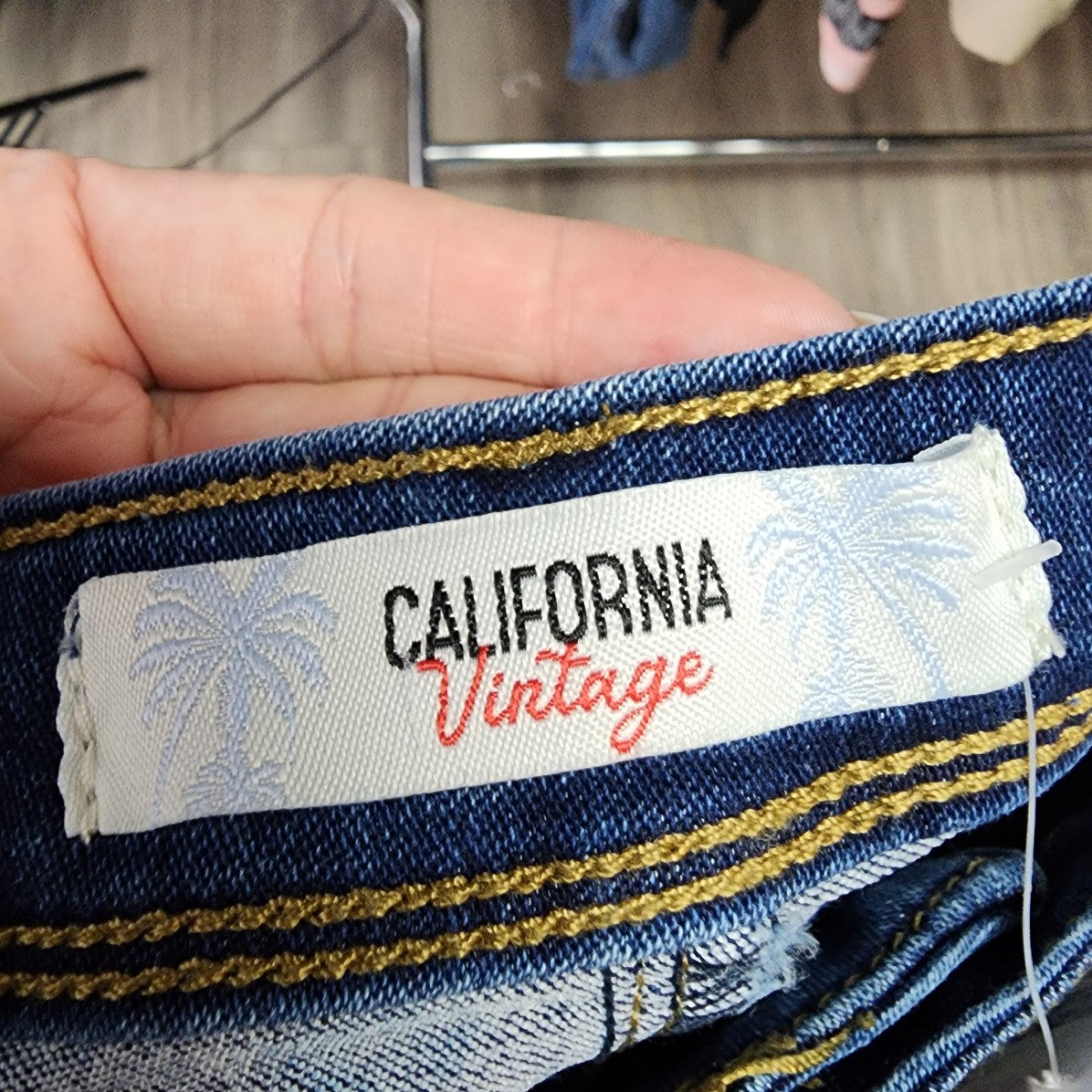 California Vintage High Rise Skinny Jeans Size 7