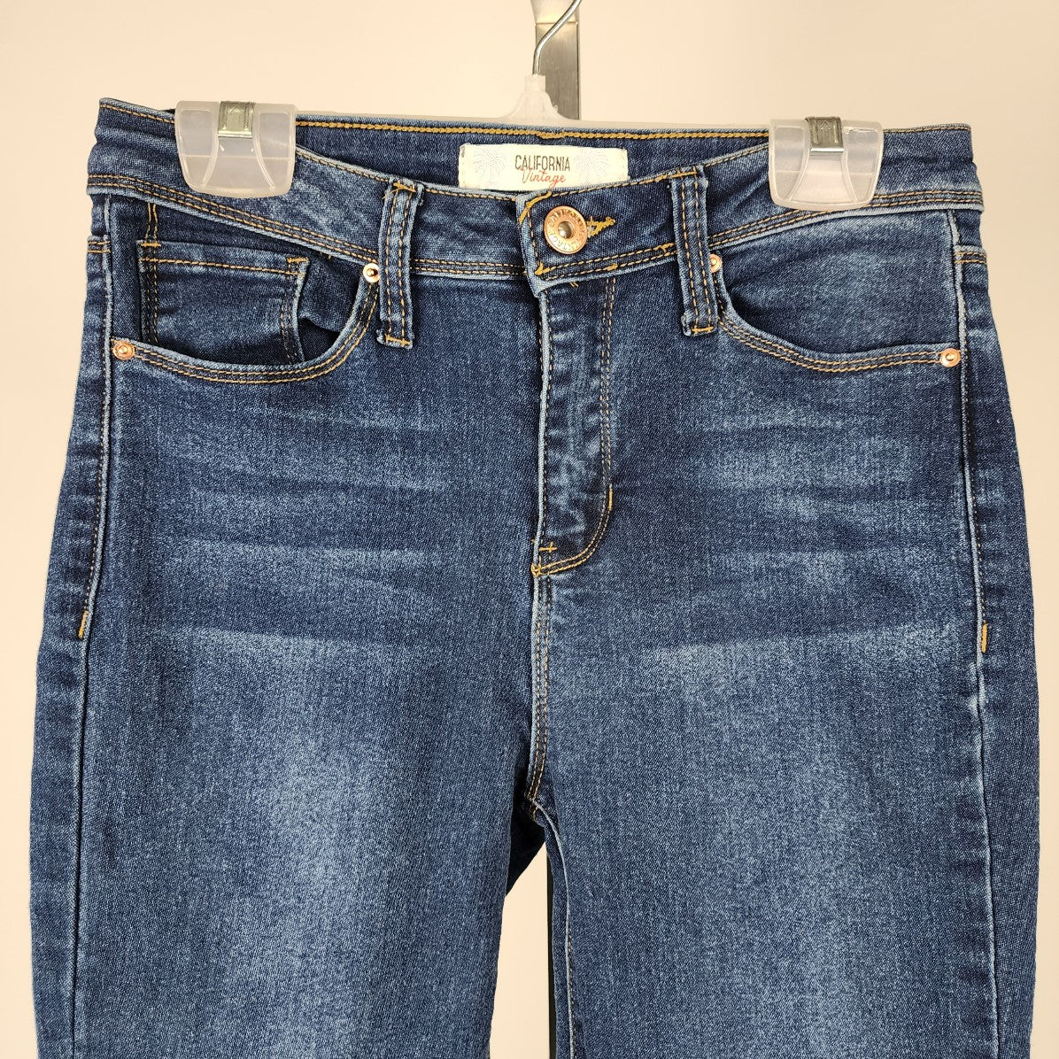 California Vintage High Rise Skinny Jeans Size 7