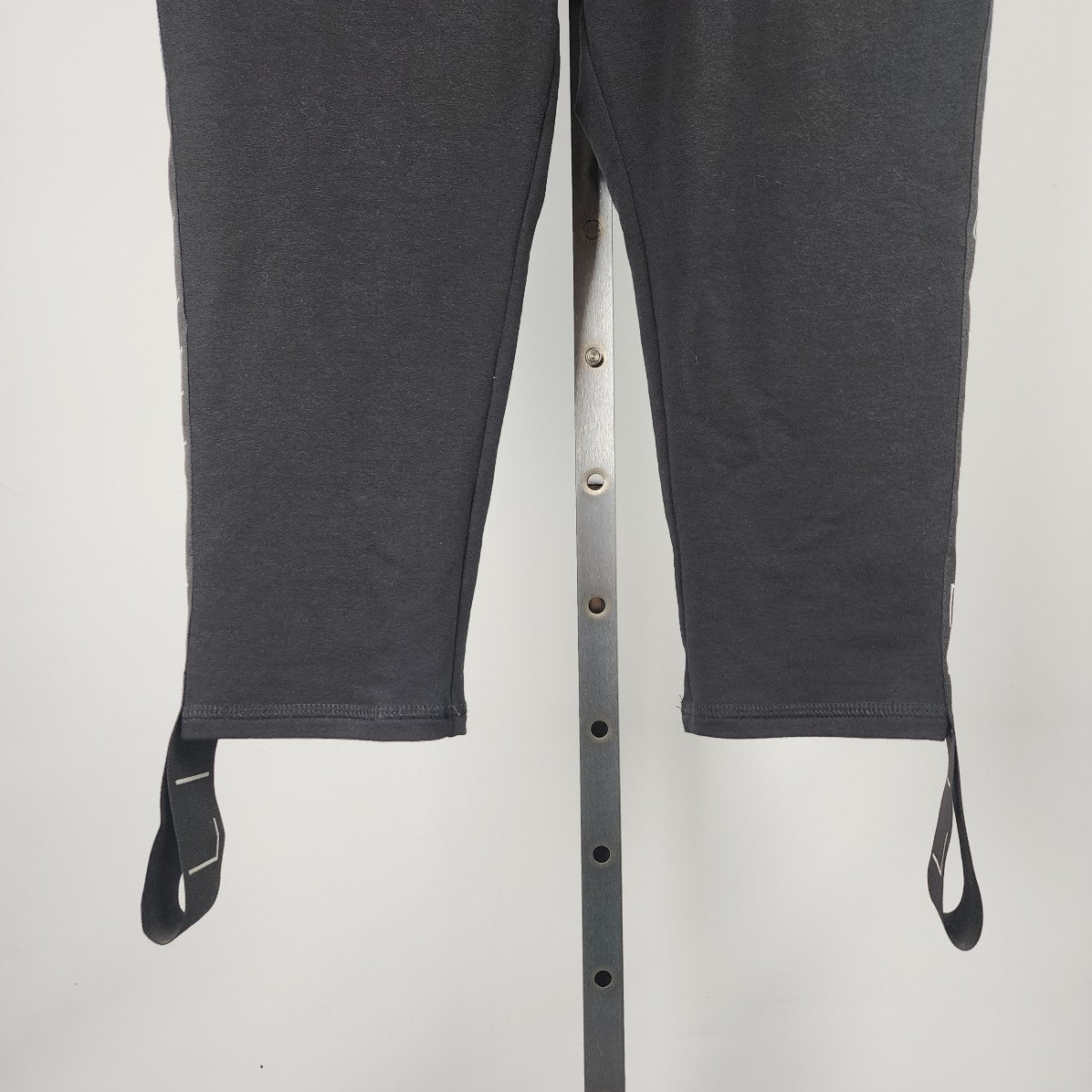 Link Black Cotton Spell Out Sweat Pants Size L