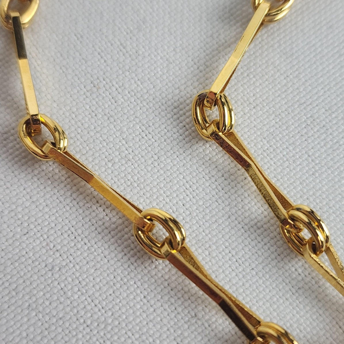 FAC Gold & Silver Tone Crystal Statement Pendant Necklace