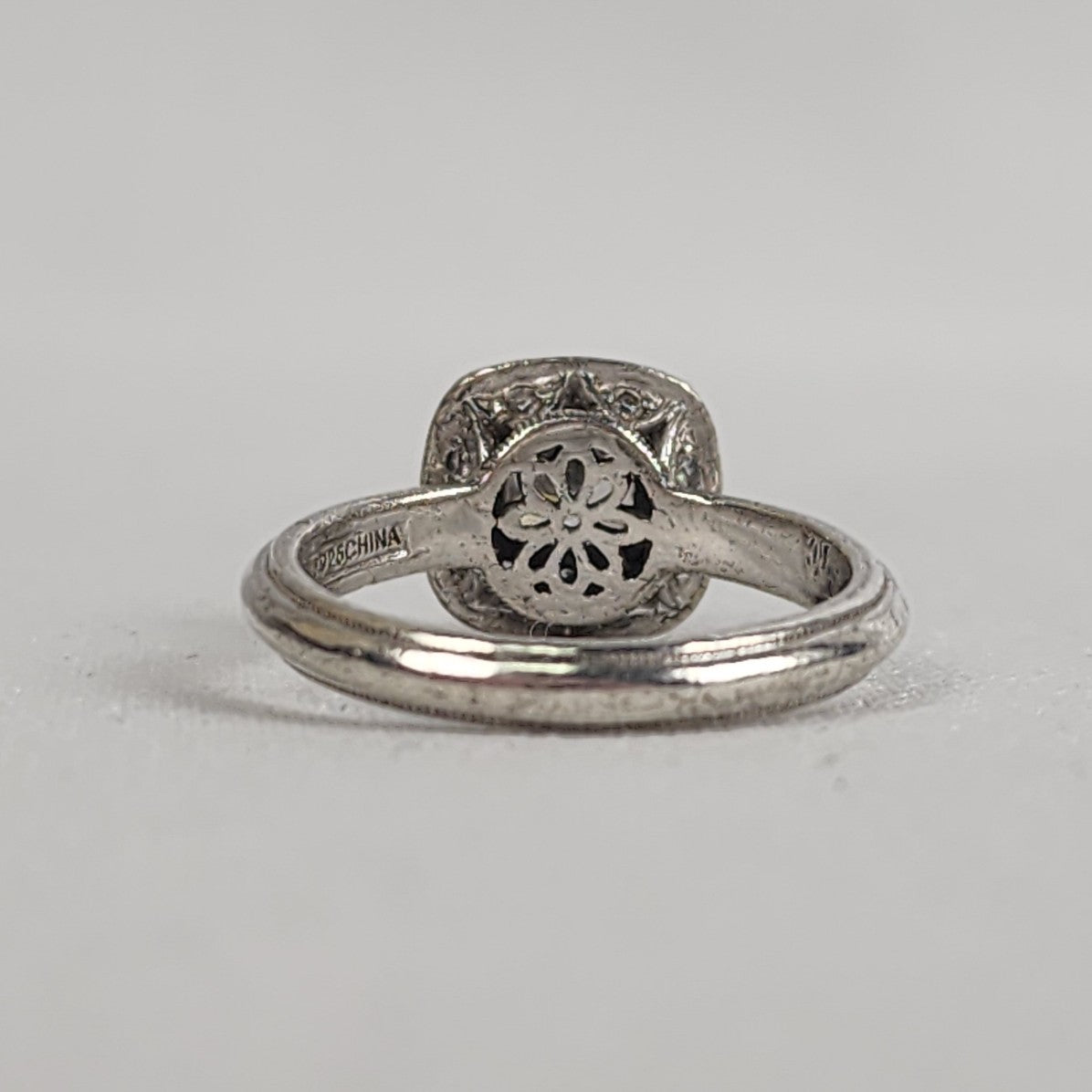 Tacori Z 925 Faux Diamond Ring Size 9