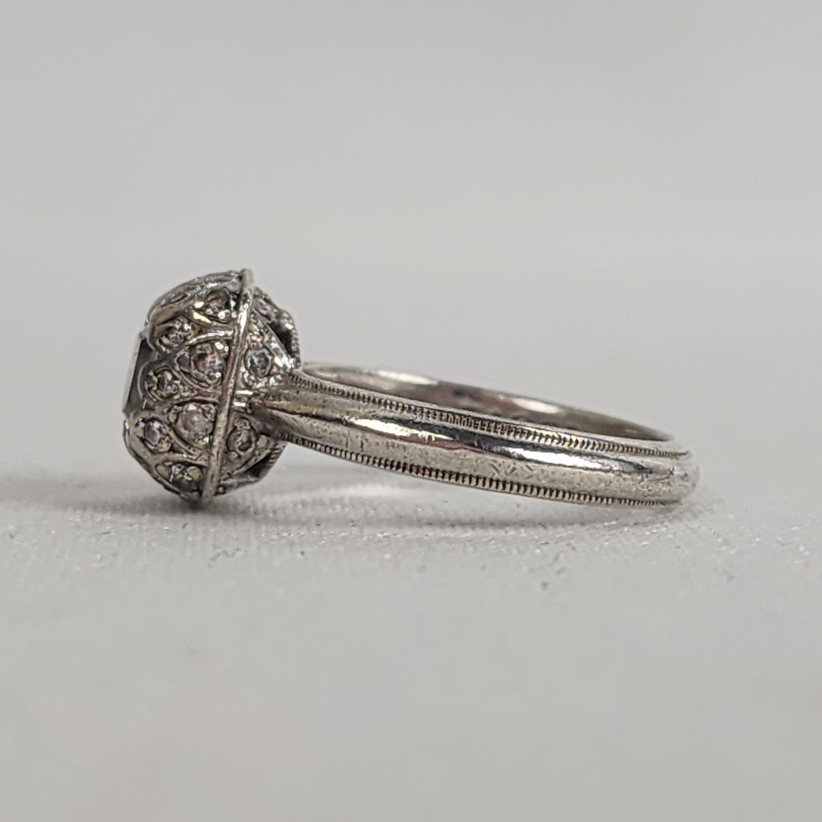 Tacori Z 925 Faux Diamond Ring Size 9