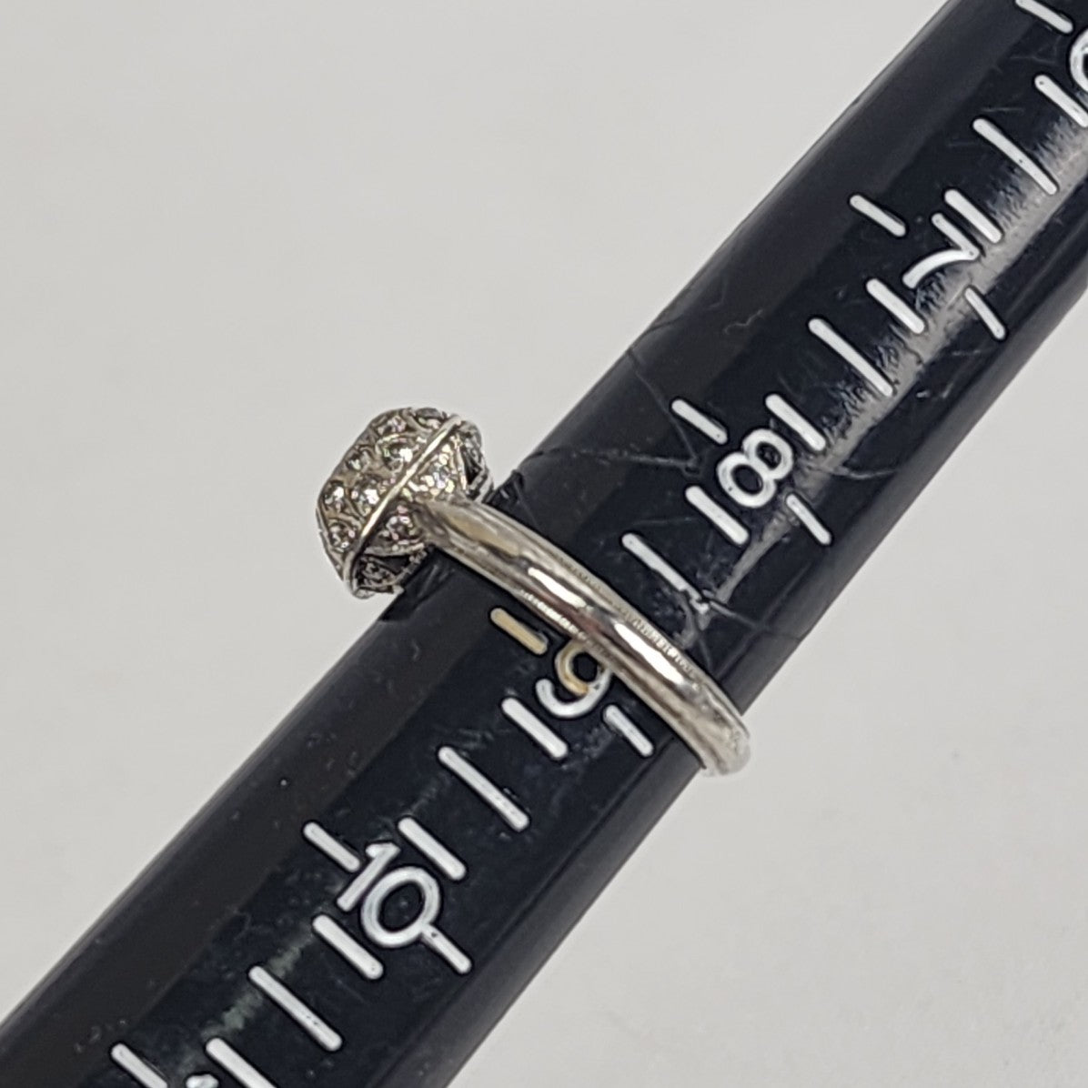 Tacori Z 925 Faux Diamond Ring Size 9
