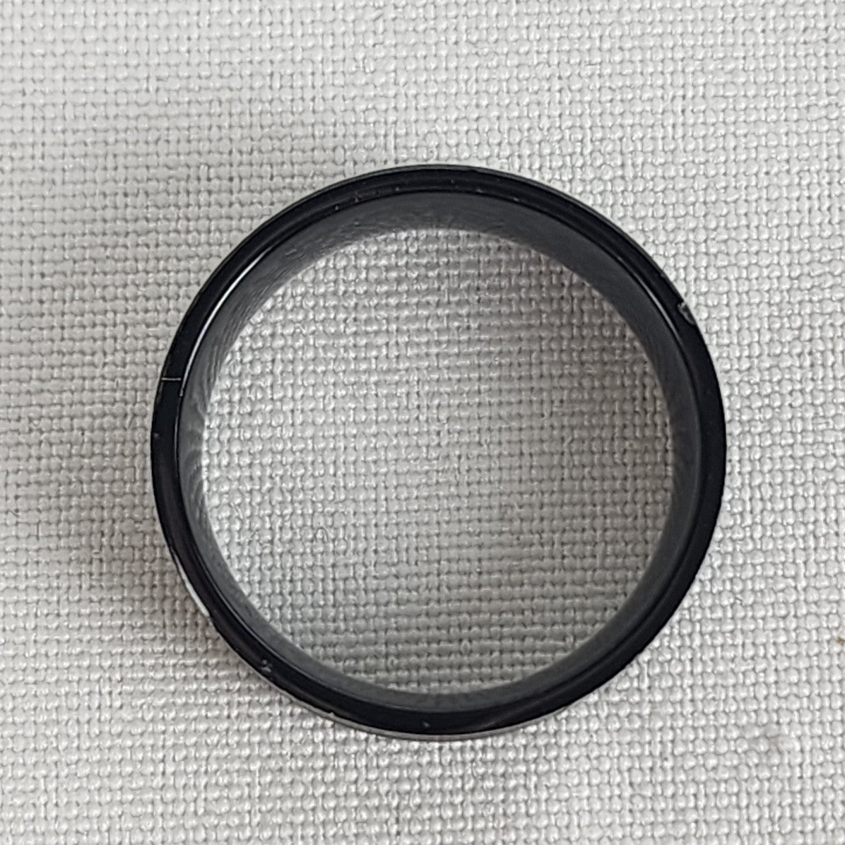 CTR Racing Stripes Black Ring Size 11