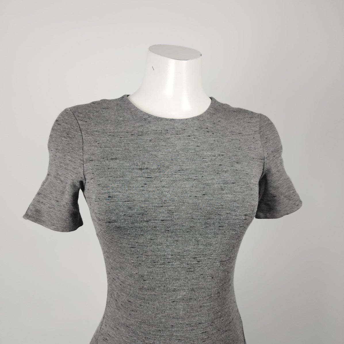 Wilfred Free Grey Short Sleeve Mignonne Dress Size S