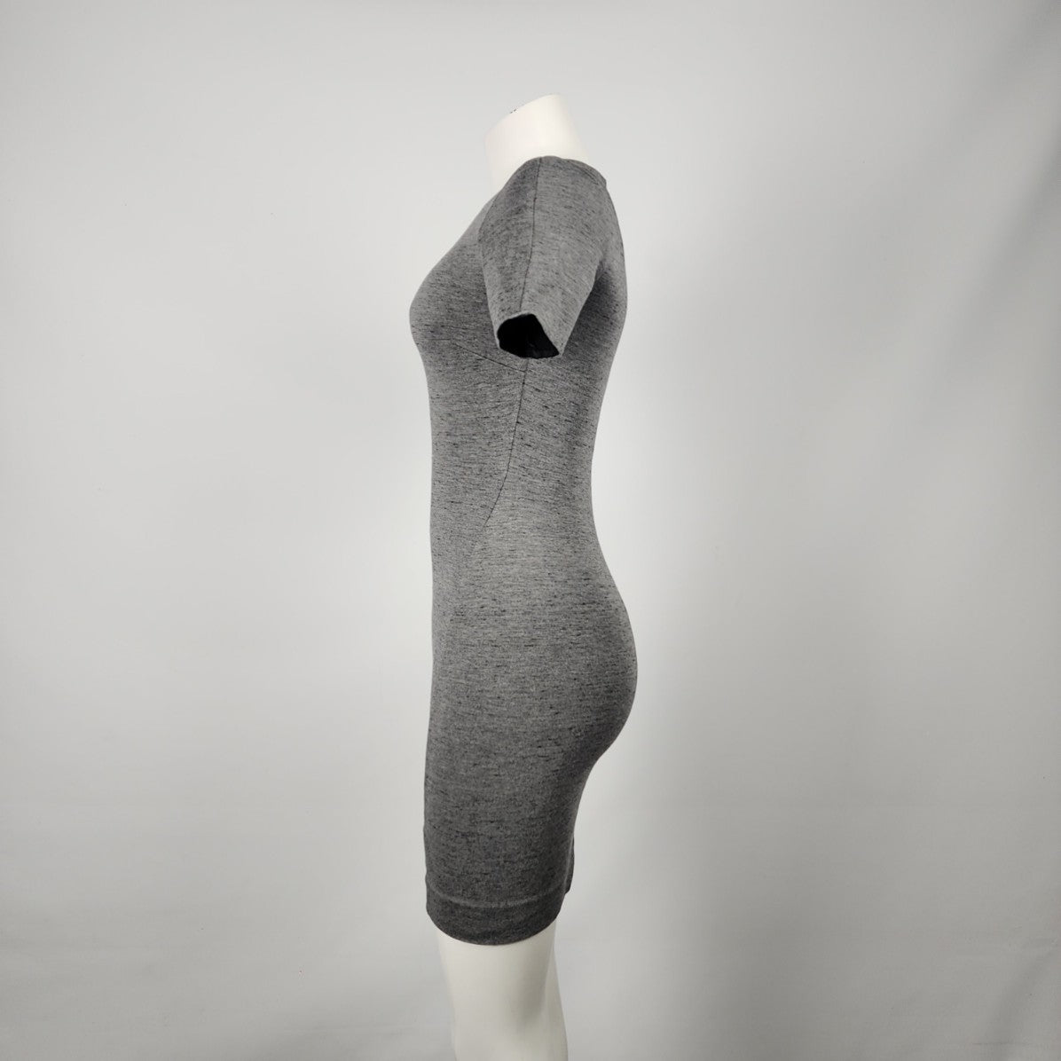 Wilfred Free Grey Short Sleeve Mignonne Dress Size S