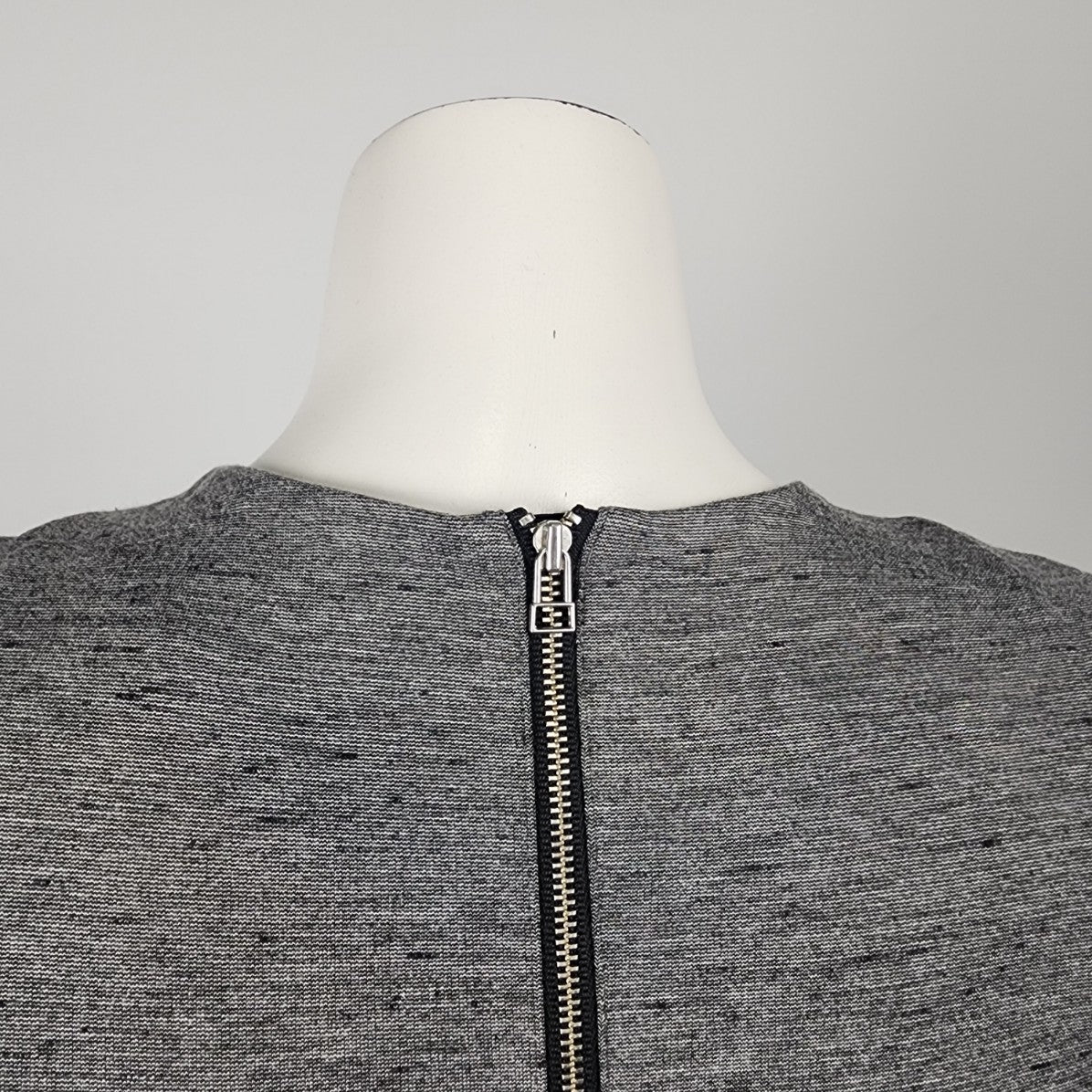 Wilfred Free Grey Short Sleeve Mignonne Dress Size S
