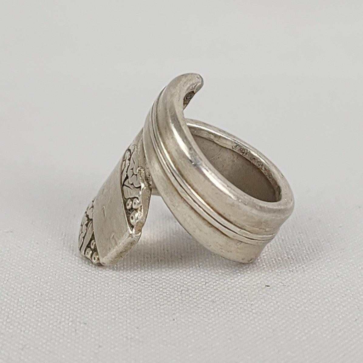 Vintage Oneida Silver Spoon Ring Size 8