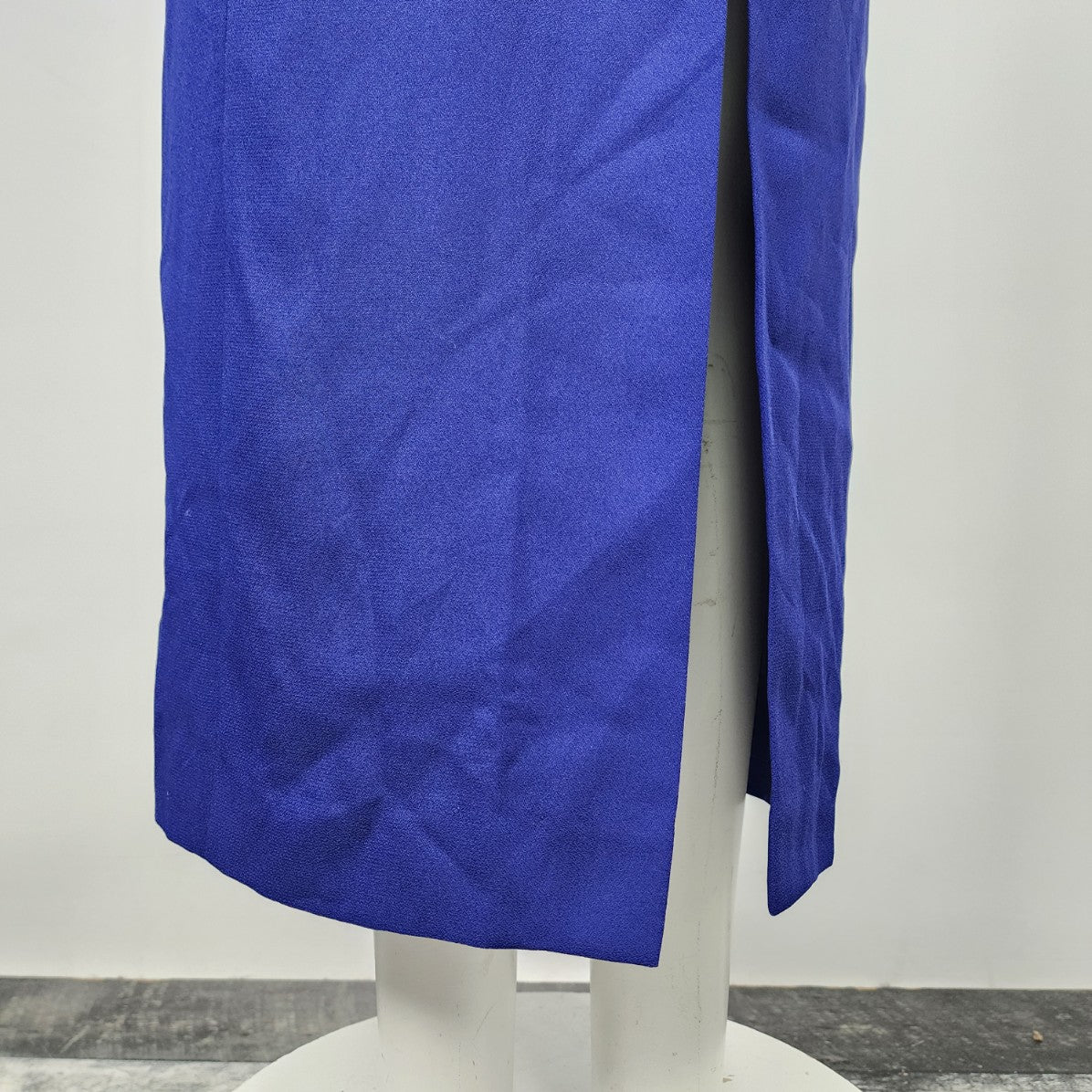 Vintage Liz Claiborne NIGHT Blue Beaded Long Gown Size 4
