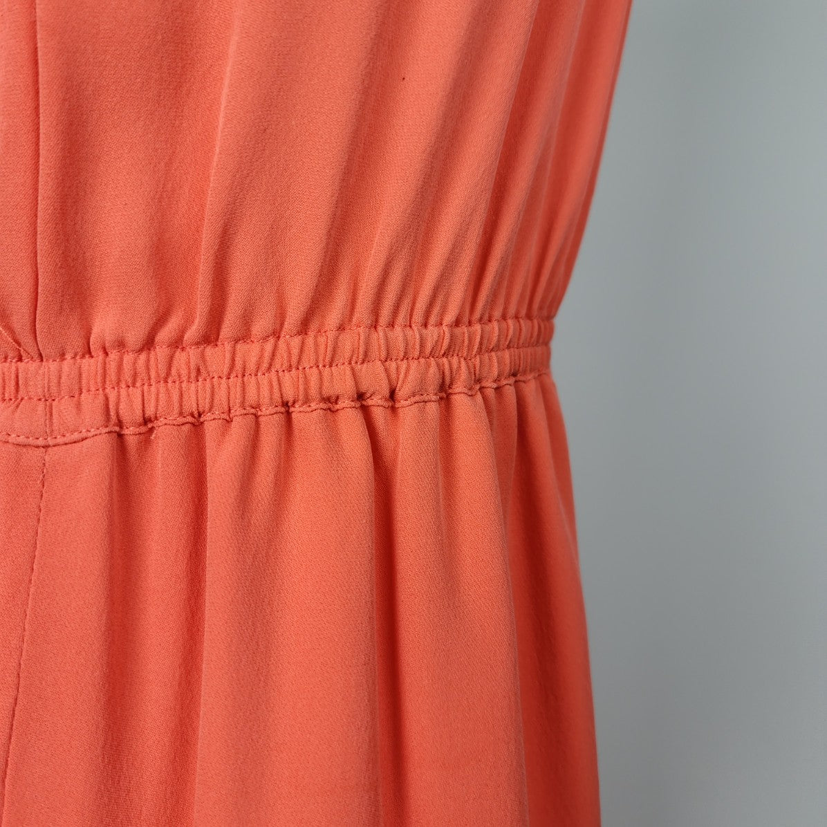 Babaton Aritzia Coral Silk Mini Dress Size XXS