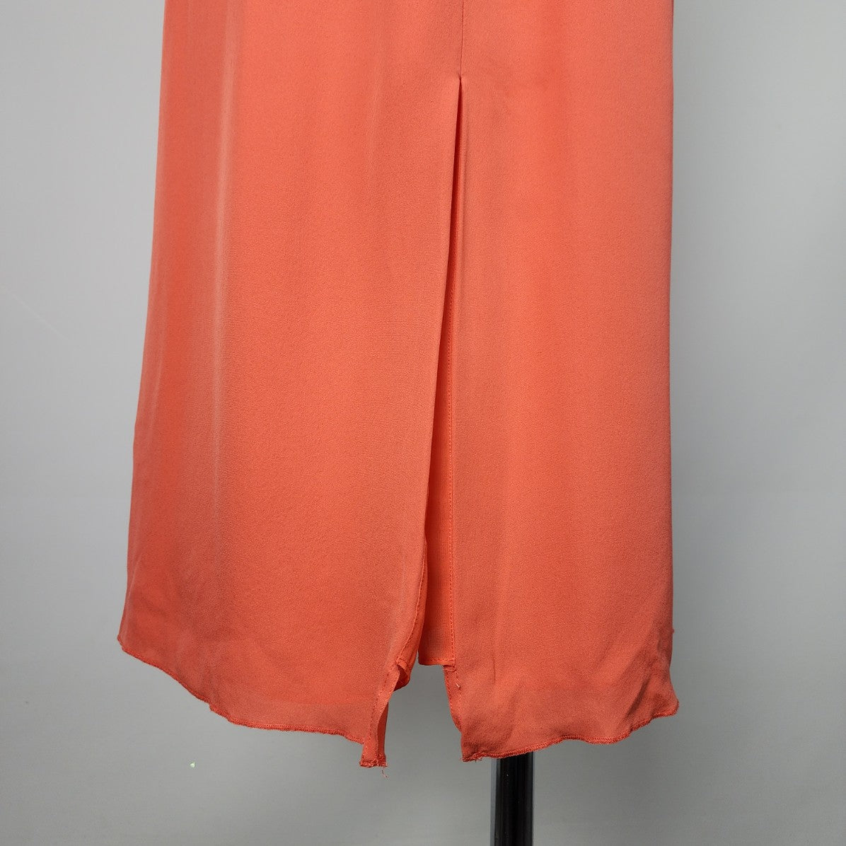 Babaton Aritzia Coral Silk Mini Dress Size XXS