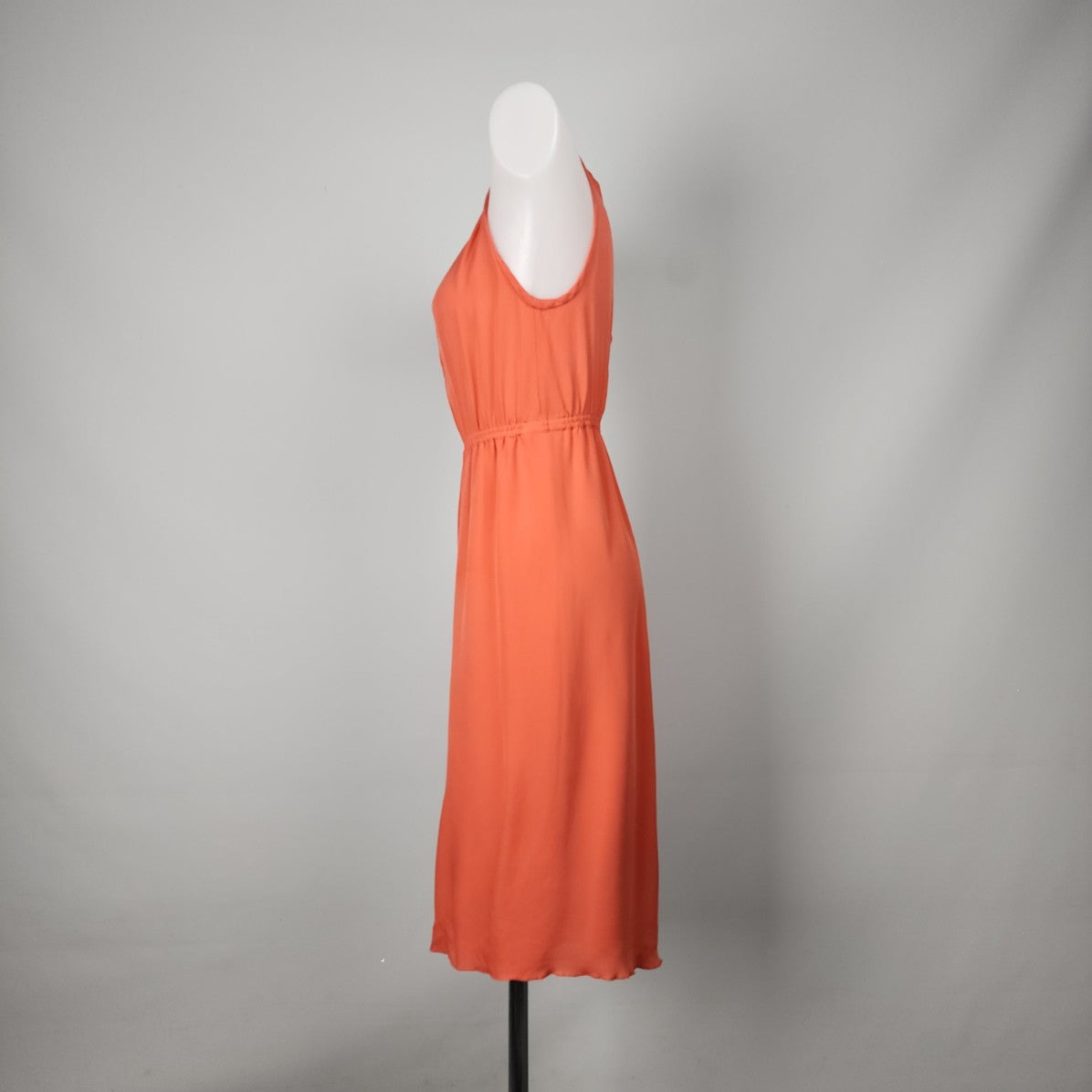 Babaton Aritzia Coral Silk Mini Dress Size XXS