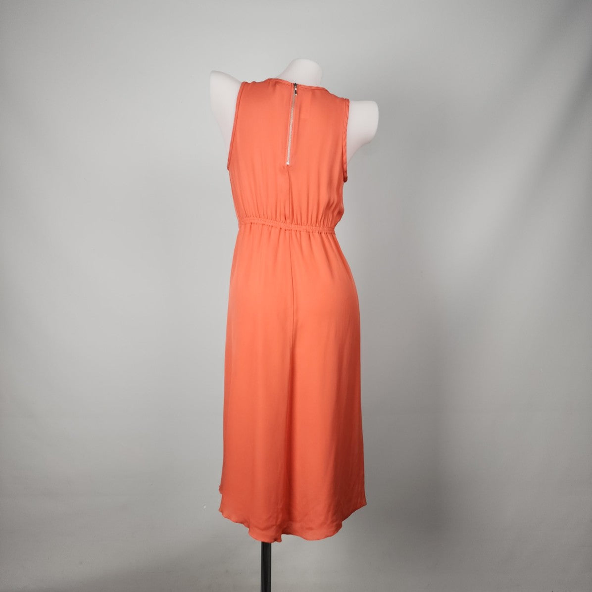 Babaton Aritzia Coral Silk Mini Dress Size XXS