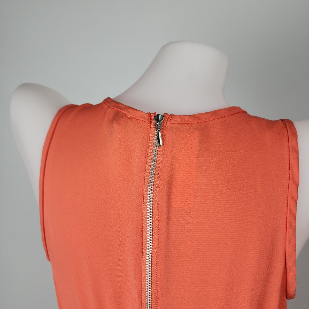 Babaton Aritzia Coral Silk Mini Dress Size XXS