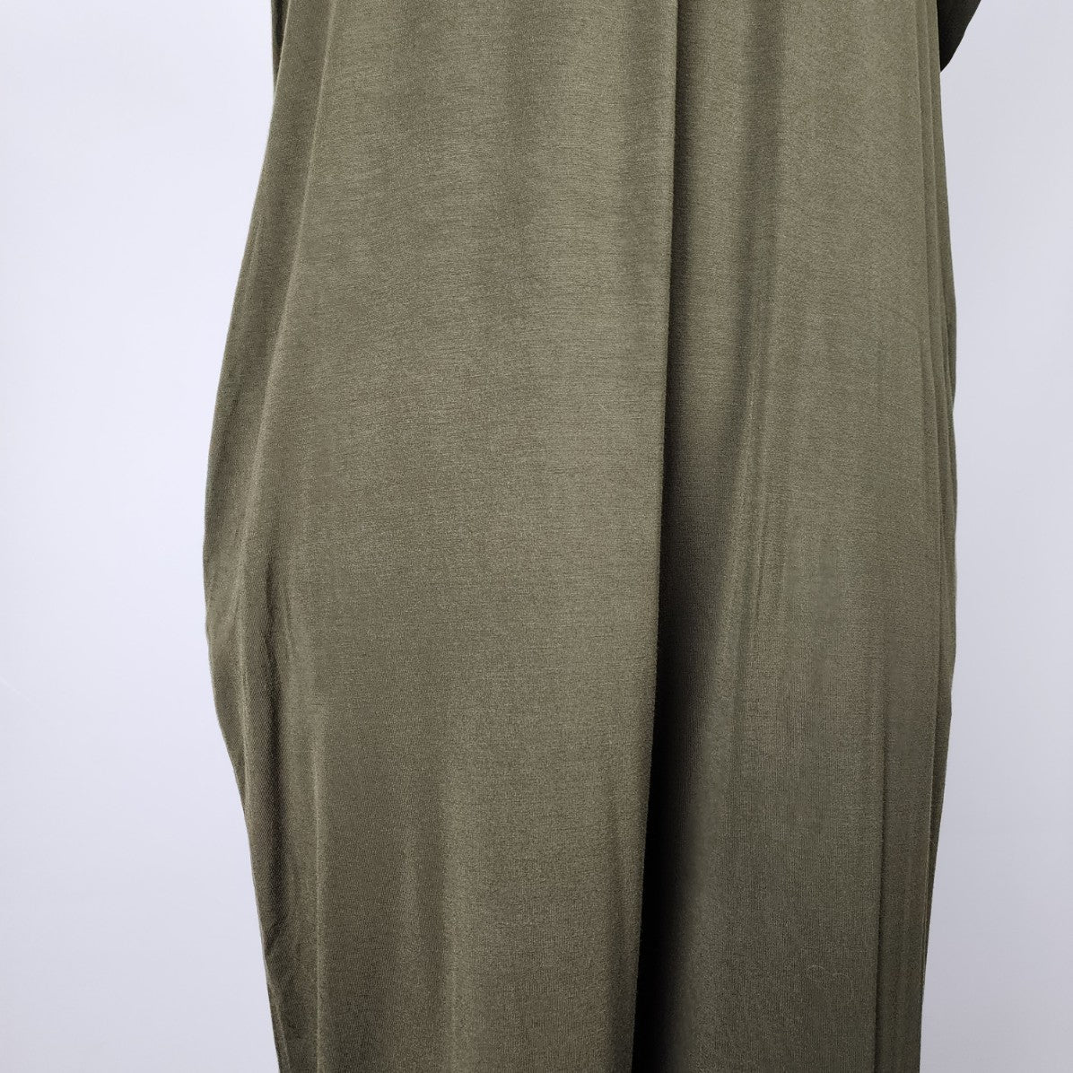 Jackson Rowe Green Jersy Onesie Cropped Jumpsuit Size L