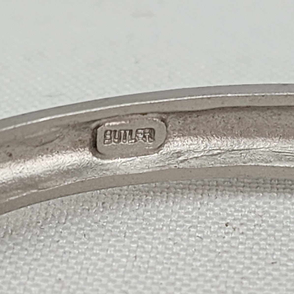 Butler Matt Silver Rhinestone Hinge Bracelet