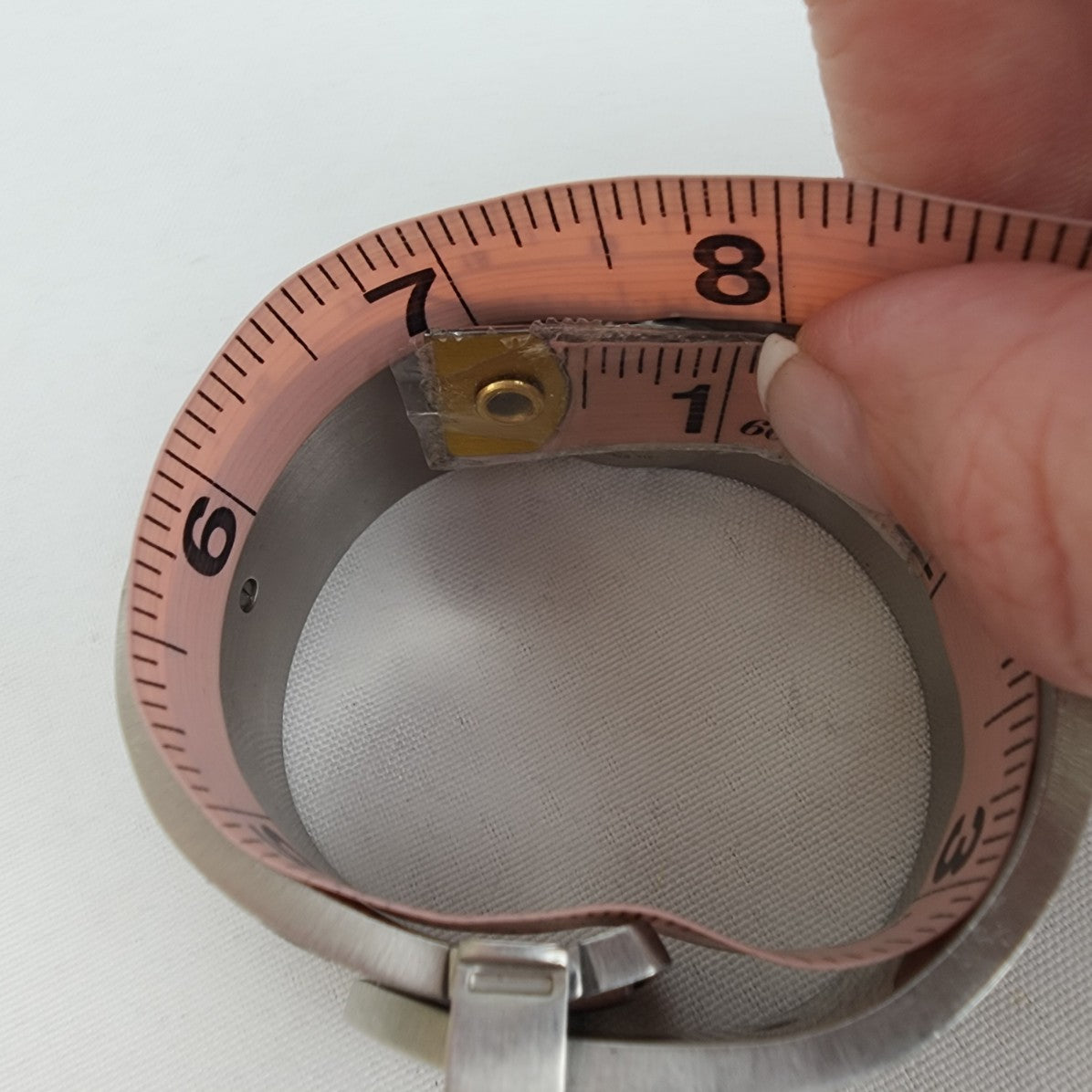 Fossil Brown Leather Silver Hinge Bracelet Watch