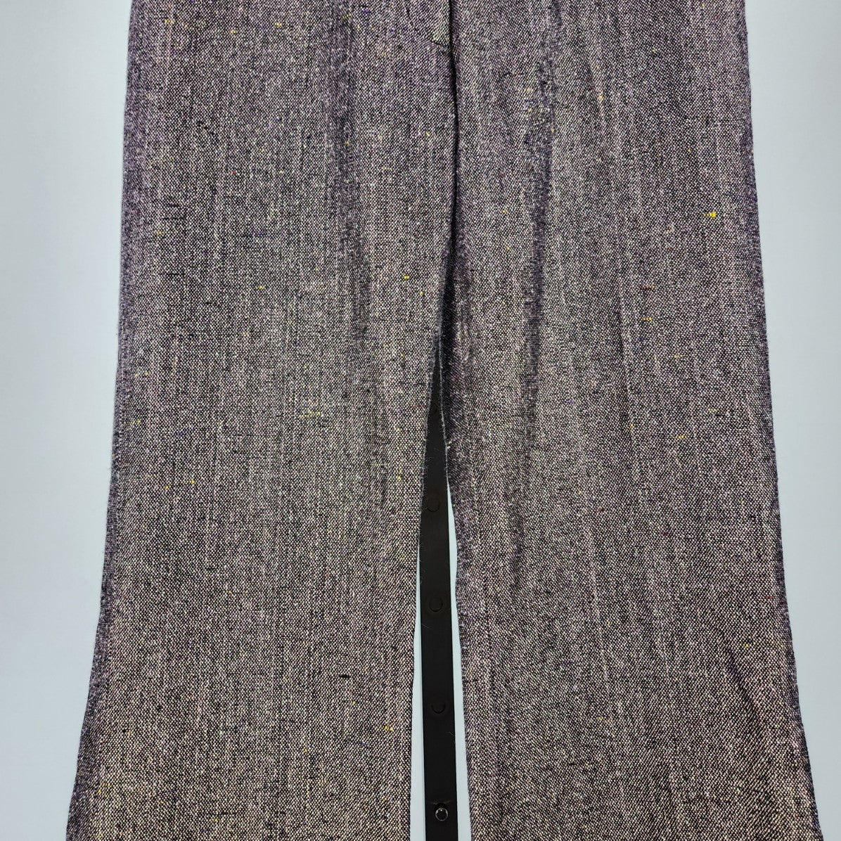 Vintage R Collection Purple Metallic Wide Leg Dress Pants Size 4