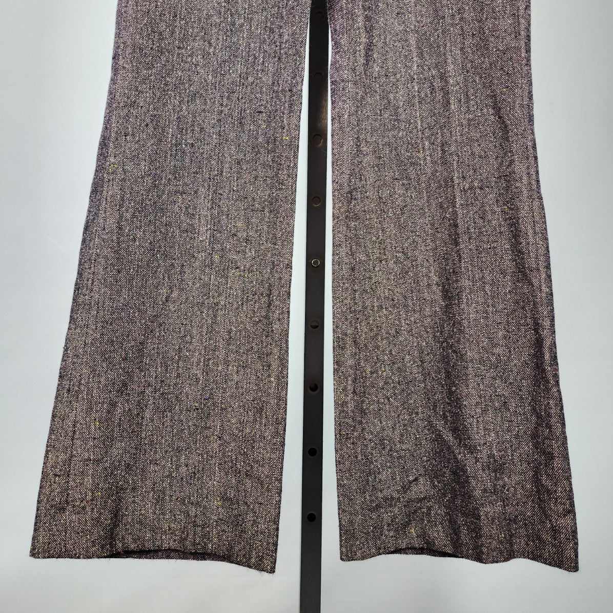 Vintage R Collection Purple Metallic Wide Leg Dress Pants Size 4