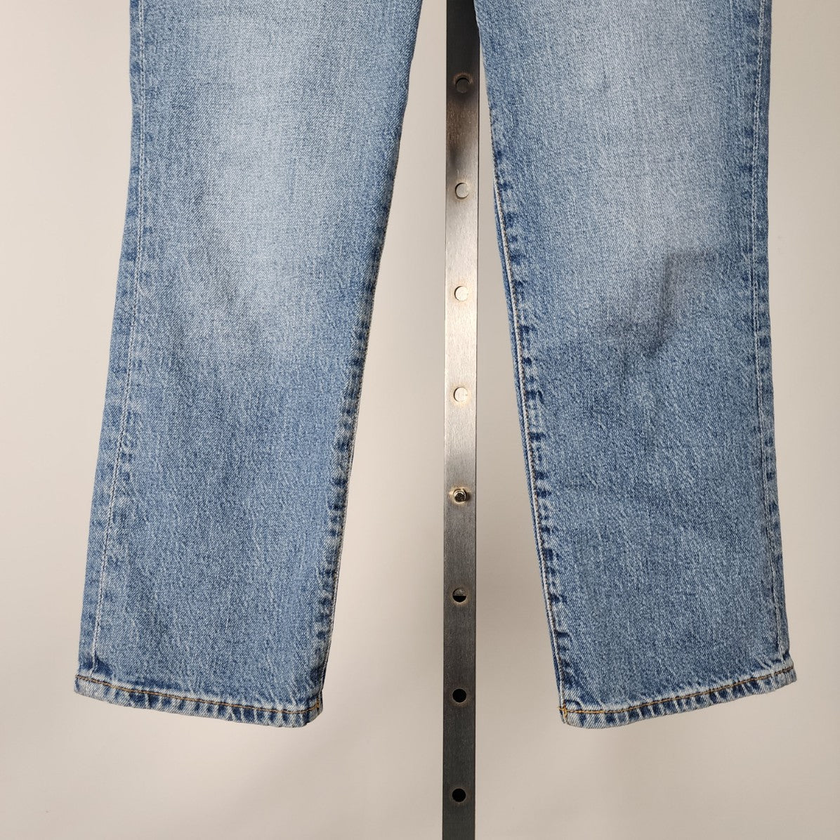 & Denim Vintage Mom Jeans Ultra High Rise Cropped Ankle Denim Jeans Size 2