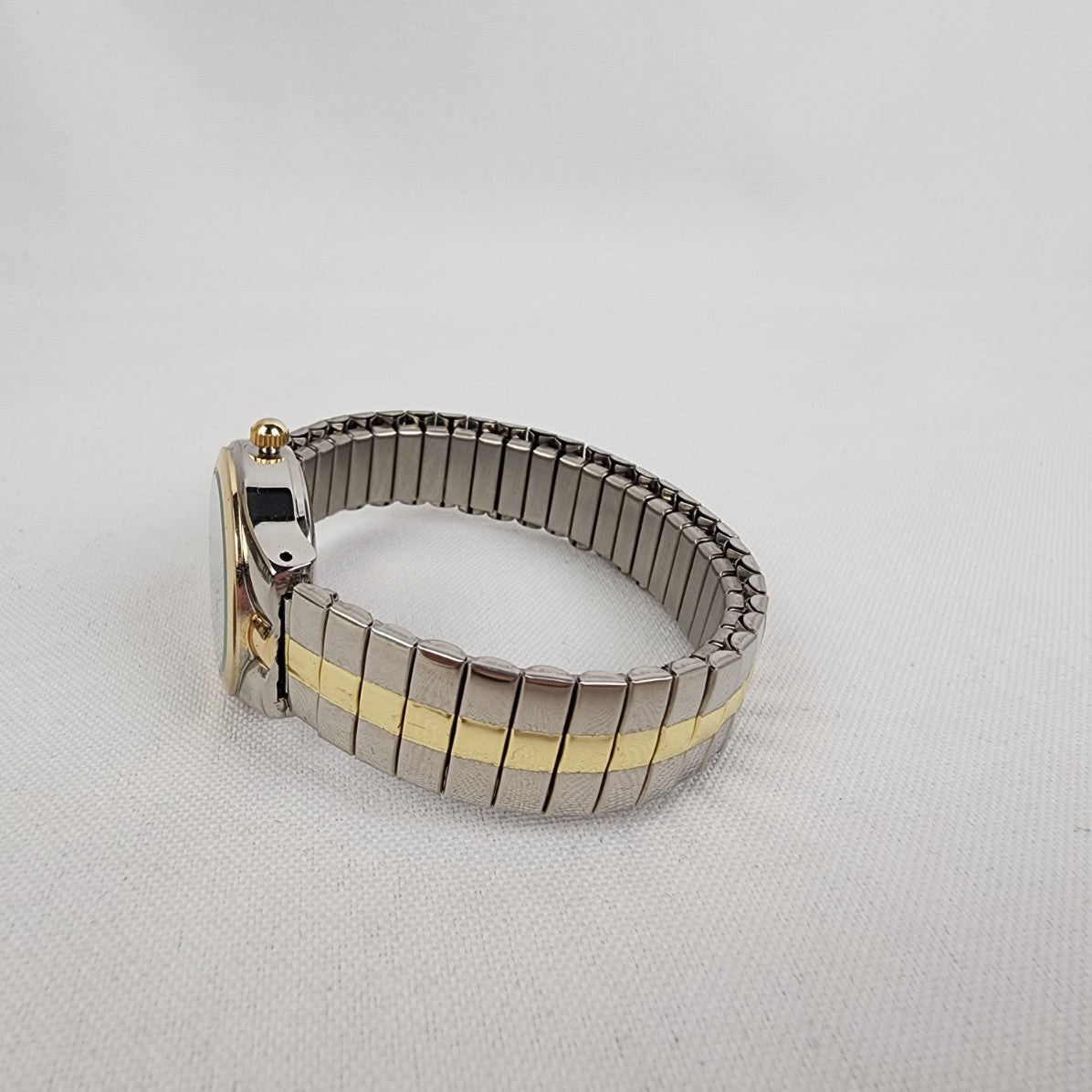 Vintage Gold & Silver Stretch Watch