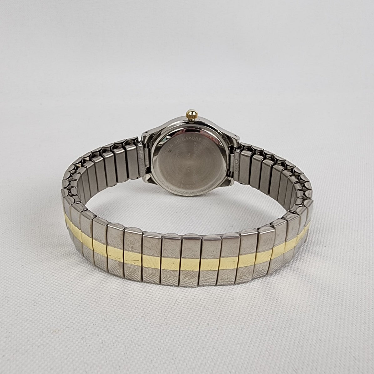Vintage Gold & Silver Stretch Watch