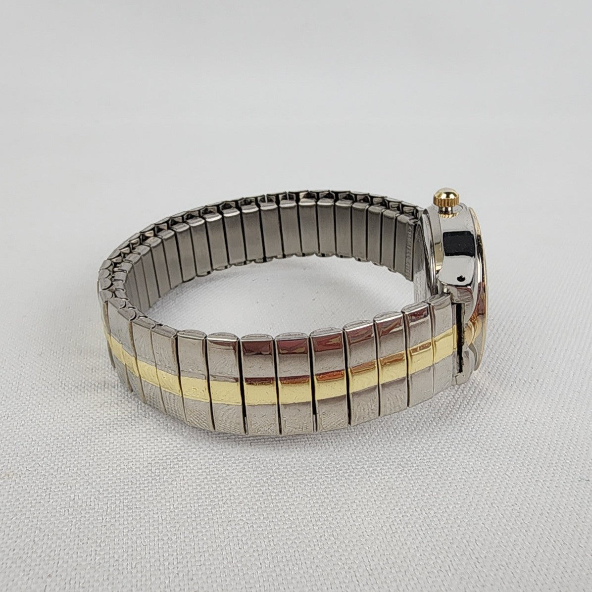 Vintage Gold & Silver Stretch Watch