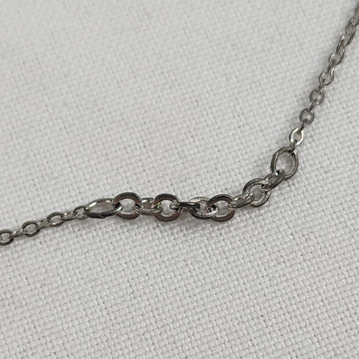 Vintage Bond Boyd Sterling Silver Delicate Chain Necklace