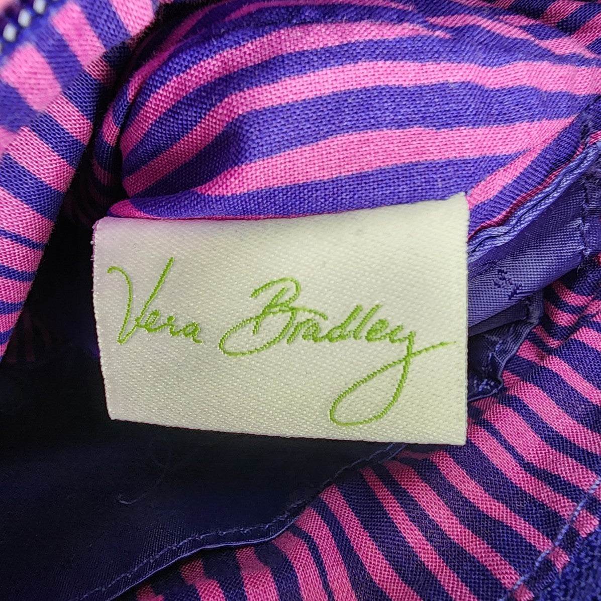 Vera Bradley Blue Floral Quilted Crossbody Purse