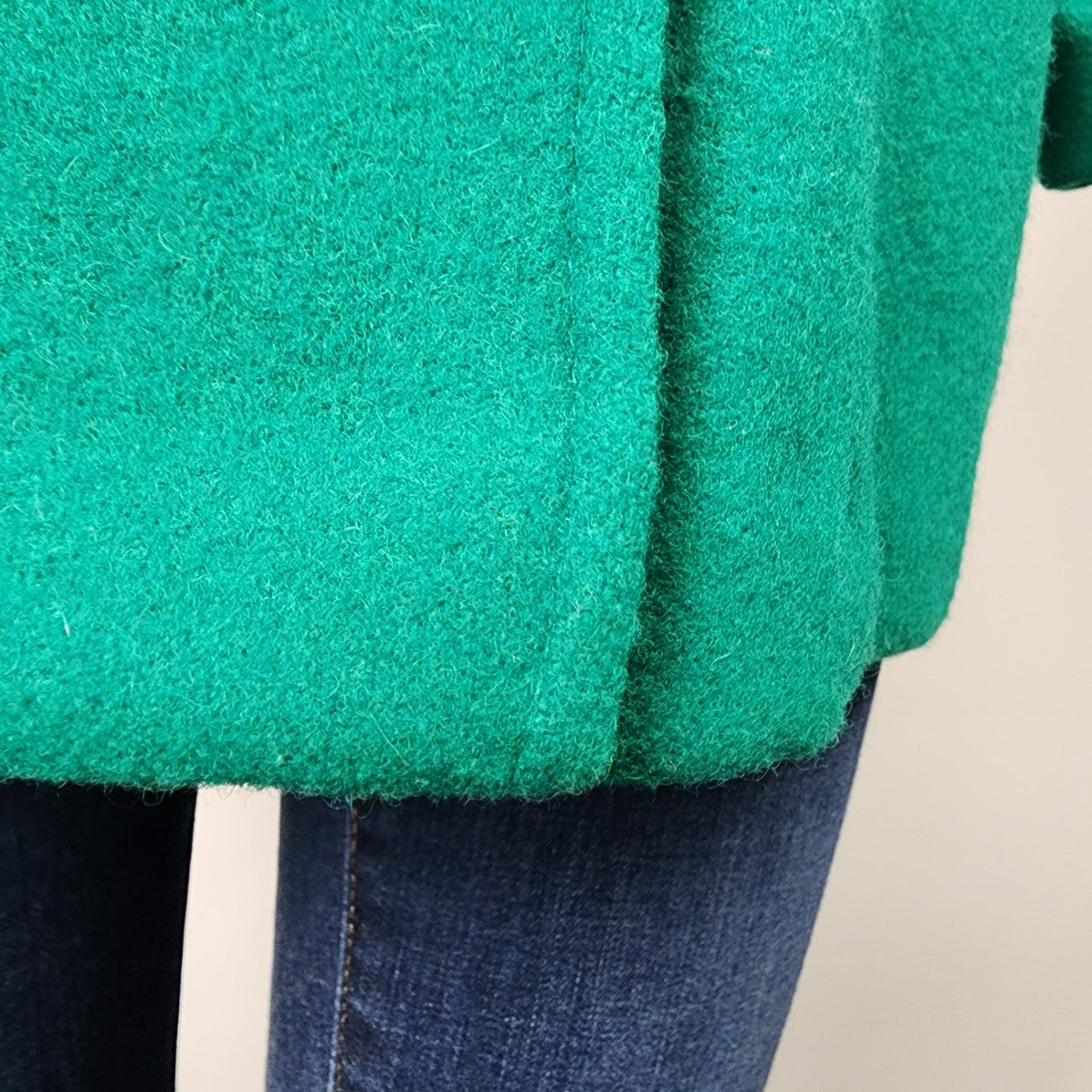 Vintage Tradition Green Wool Button Up Jacket Size 16