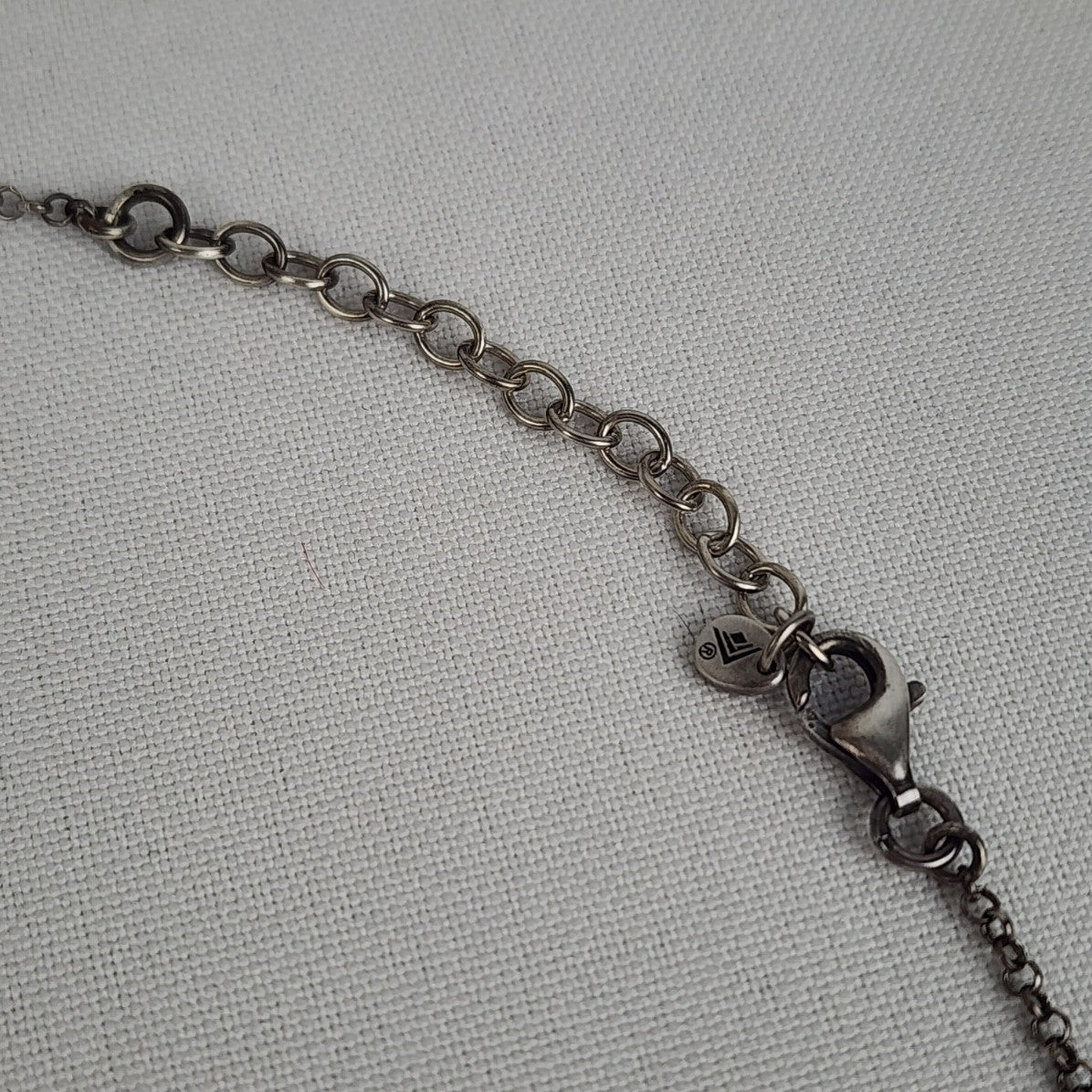 Silpada 925 Sterling Silver Hematite Pearl Abalone Shell Necklace